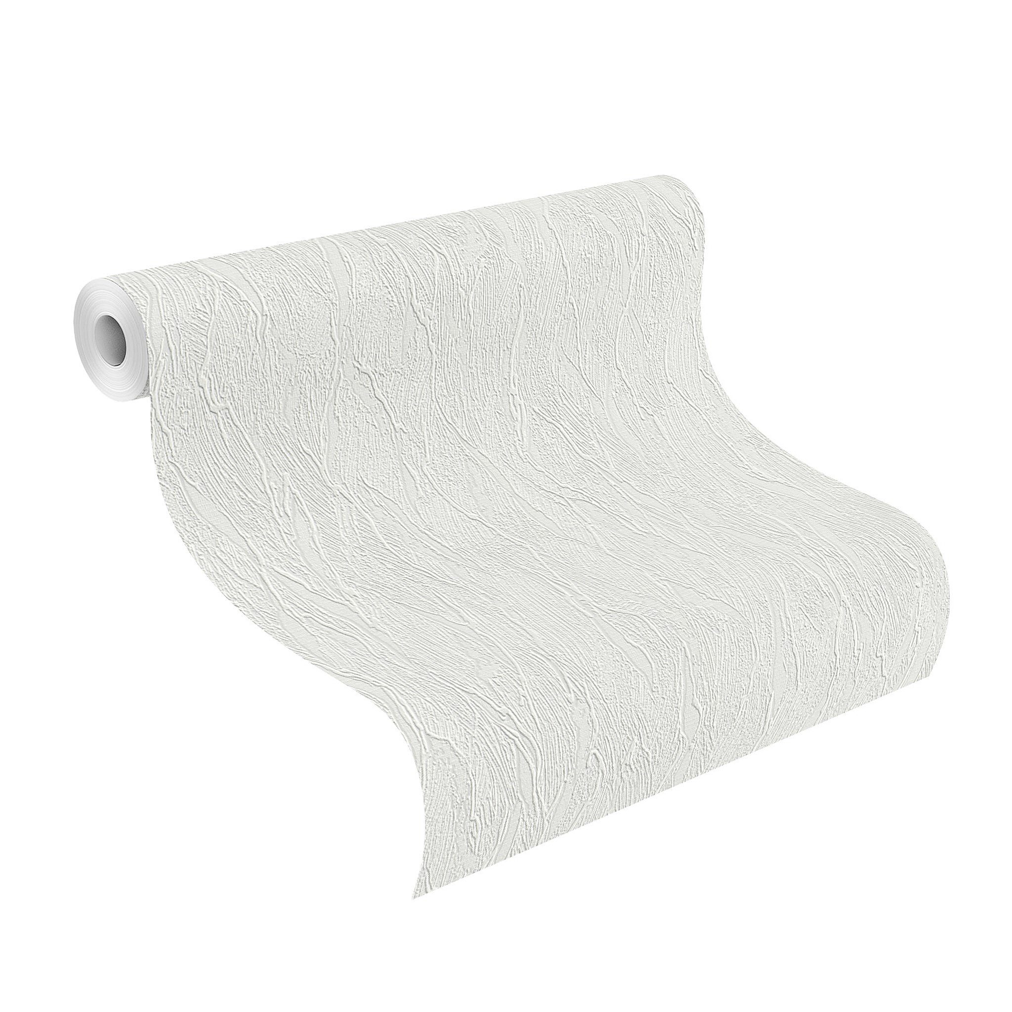 Rasch Papiertapete mit Natursteinoptik - Überstreichbar, strukturiert, einfarbig, uni, Strukturmuster, (1 Rolle, 1 St), Strukturtapete