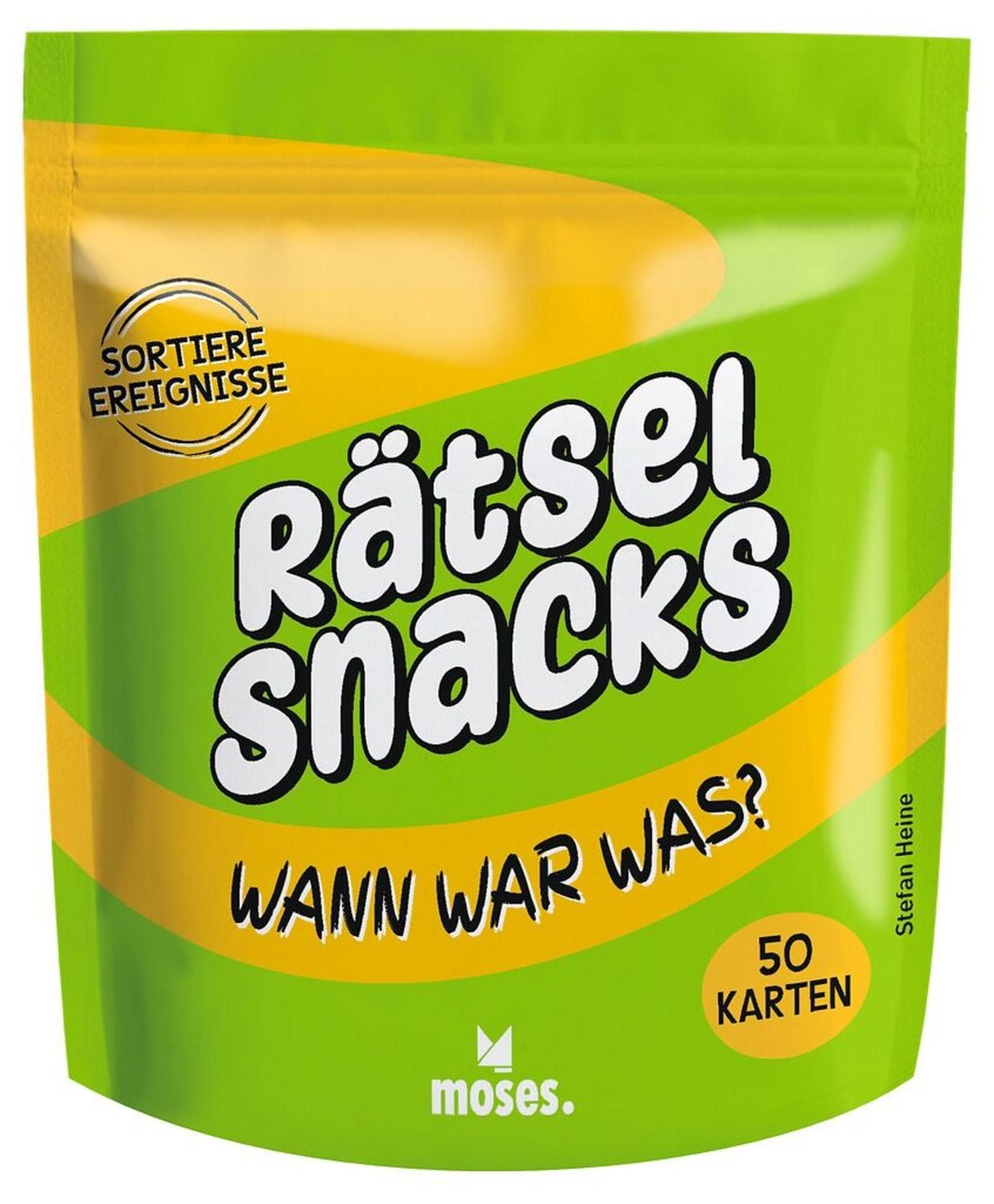 Rätsel Snacks Wann war was? / Presse Service Stefan Heine