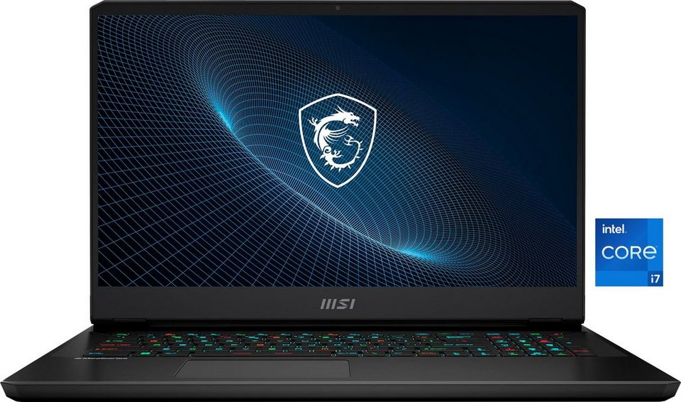 MSI Vector GP76 12UH-403 Gaming-Notebook (43,9 cm/17,3 Zoll, Intel Core i7  12700H, GeForce RTX 3080, 1000 GB SSD)