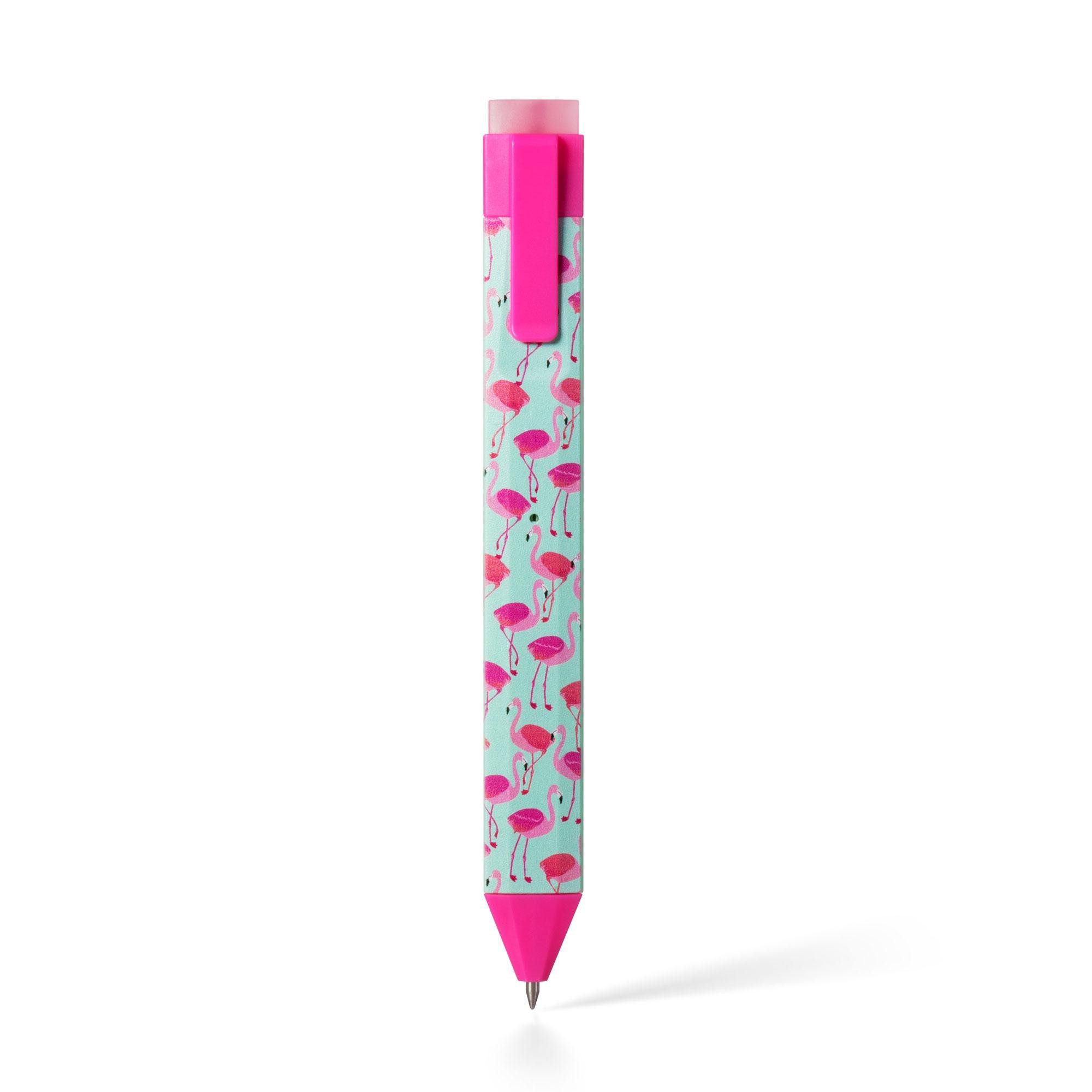 Lesezeichen Pen Bookmark Set Flamingo - Stift und Lesezeichen in einem