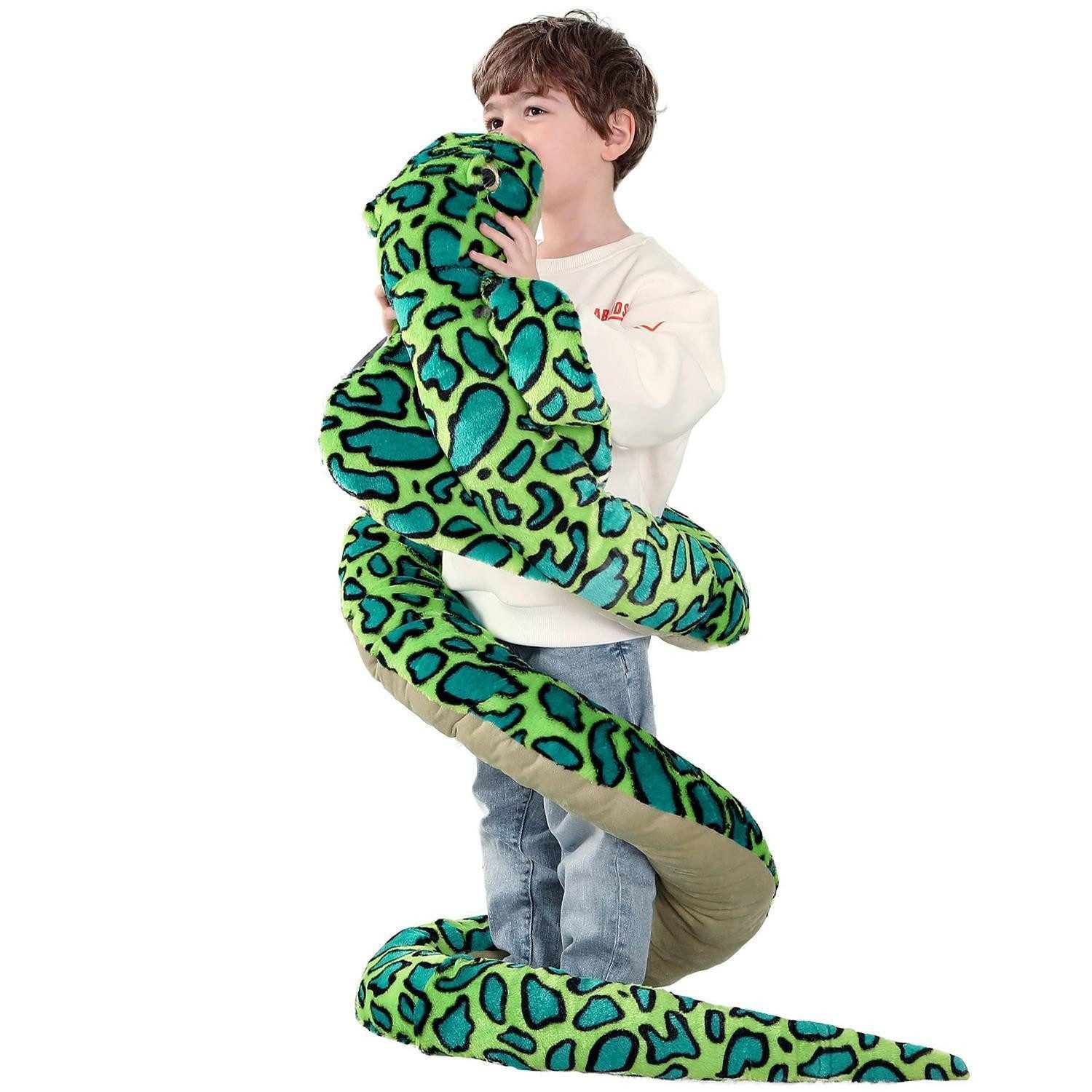 LuxusKollektion Kuscheltier Kuscheltier Kobra 270cm Plüschtier Geschenk Kinder Schlange