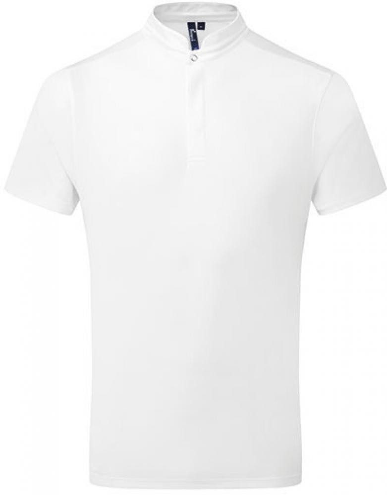 Premier Workwear Rundhalsshirt Essential ´Coolchecker®´ Chefs Shirt - Short Sleeve Herren