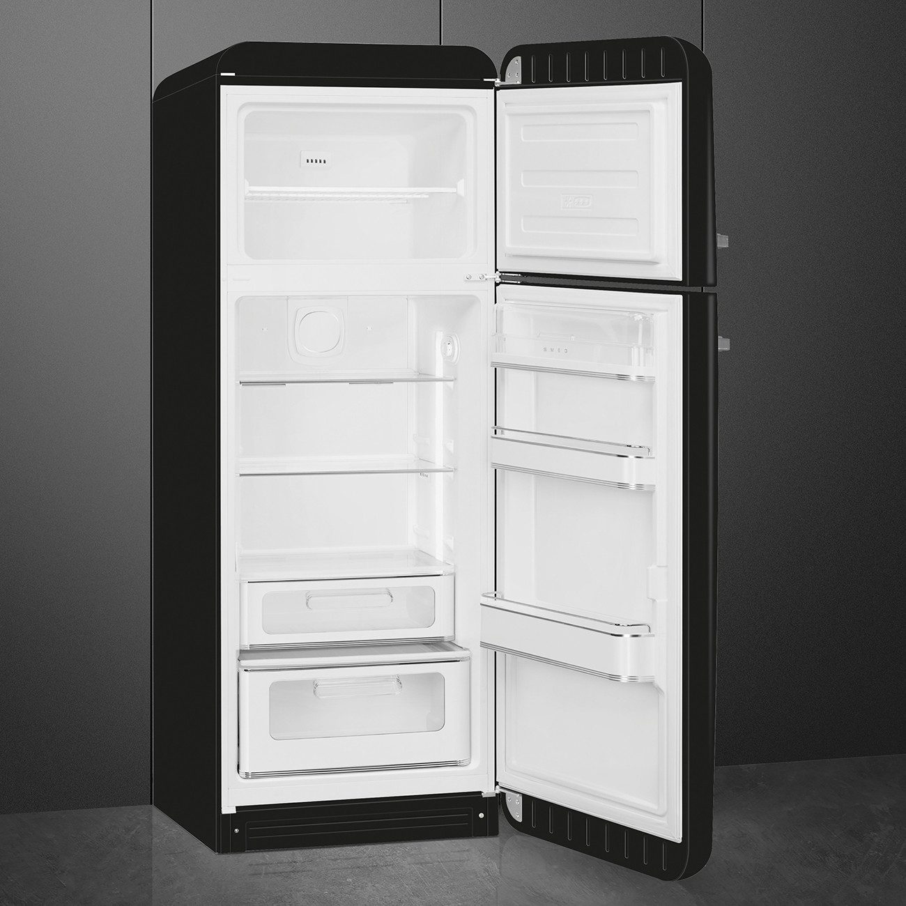 Smeg Kühl-/Gefrierkombination FAB30RBL6, 172.0 cm hoch, 60.0 cm breit, Dynamische Umluft