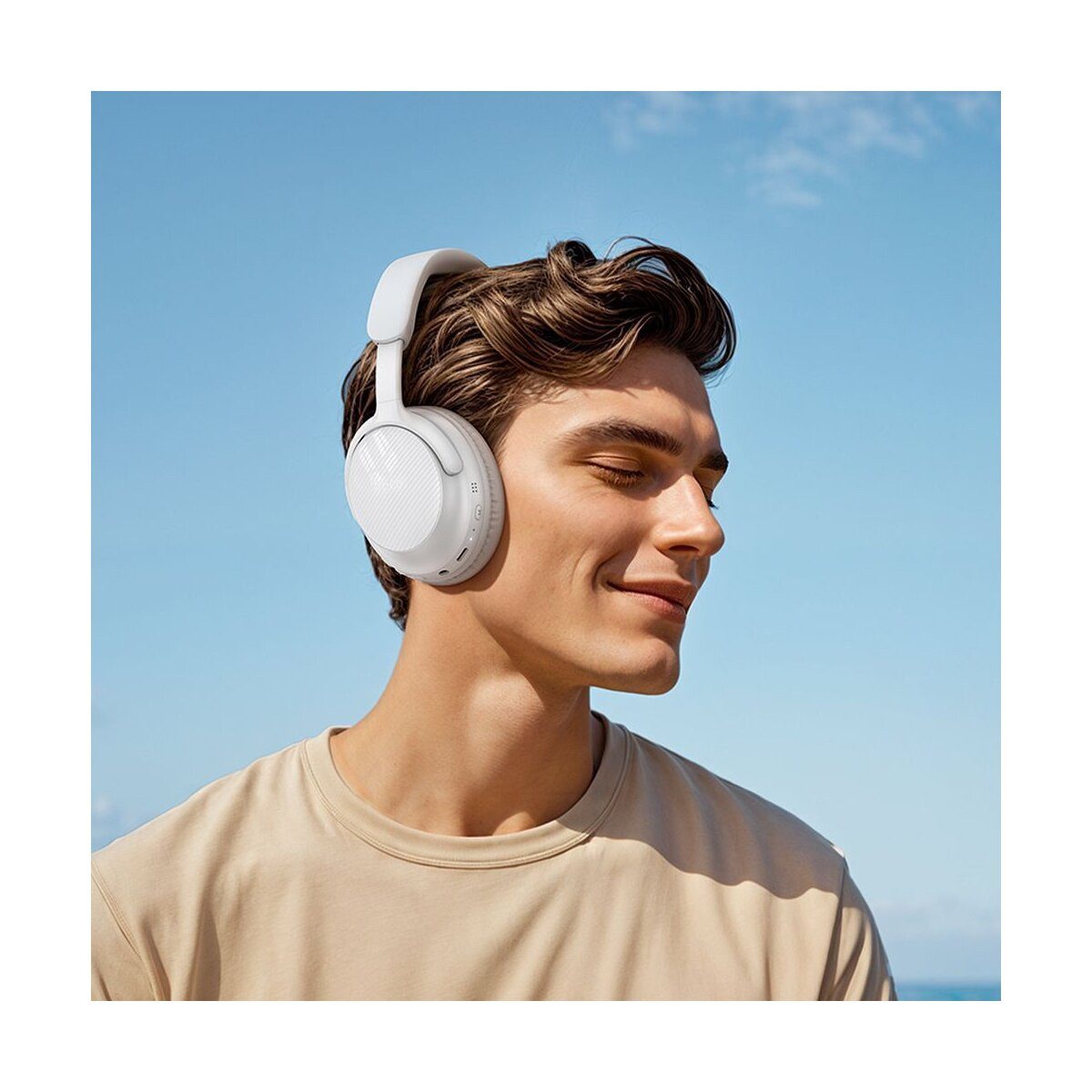 hoco. HOCO W53 Bluetooth Kabelkopfhörer In-Ear Weiß Bluetooth-Kopfhörer