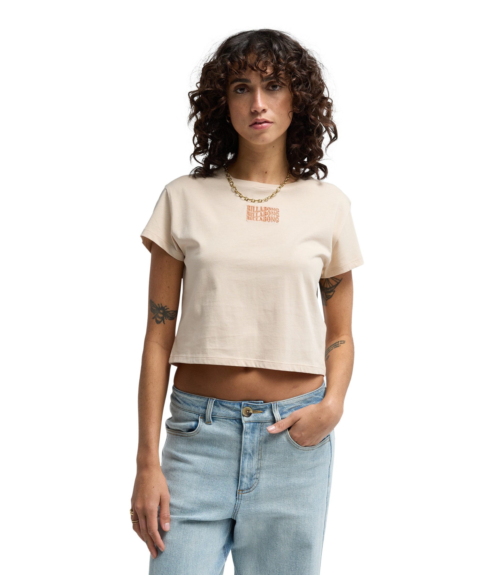 Billabong T-Shirt TRIPLE STACKED aus Baumwolle, für Erwachsene, in den Größen XS bis XL