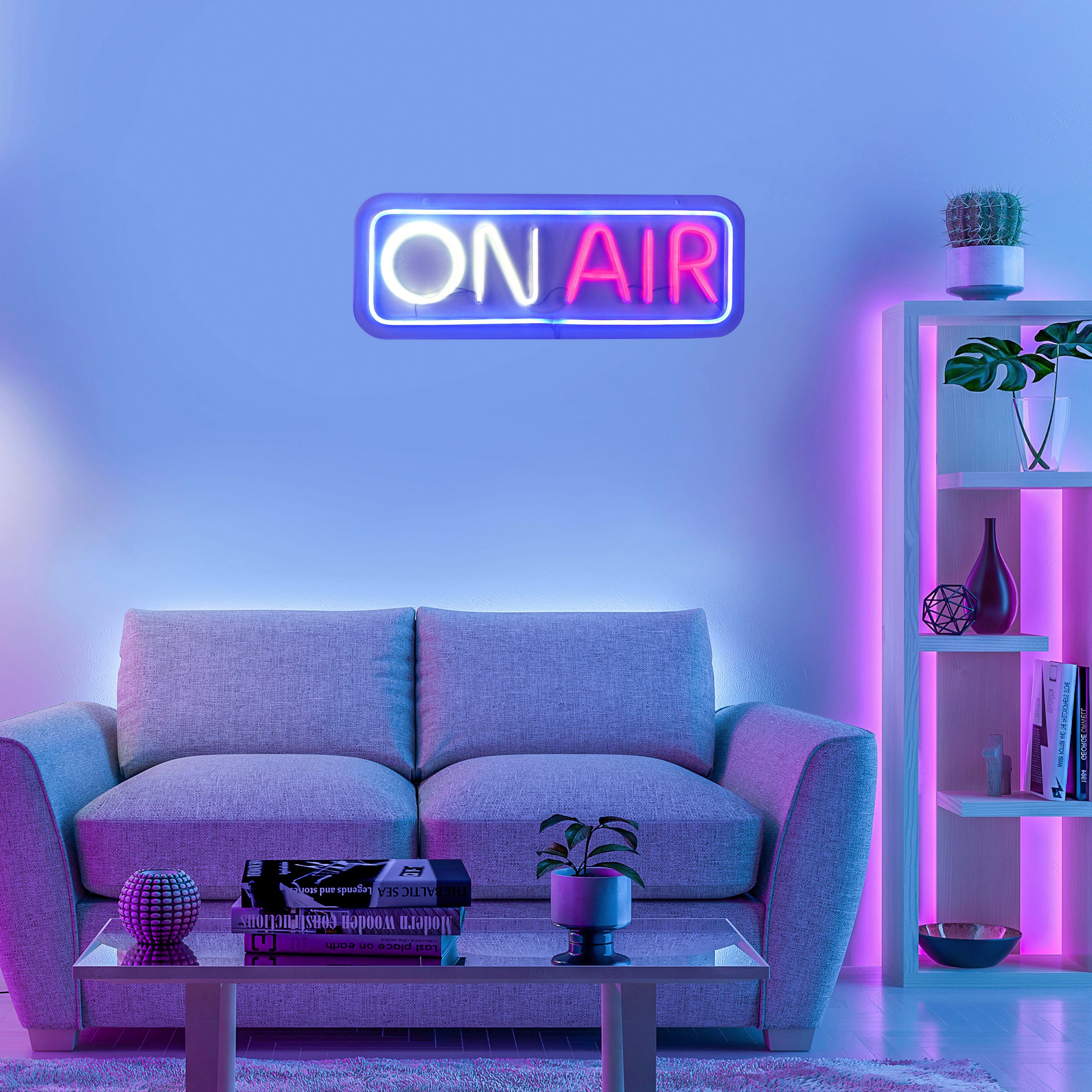 JUST LIGHT LED Wandleuchte NEON-ONAIR, LED günstig online kaufen