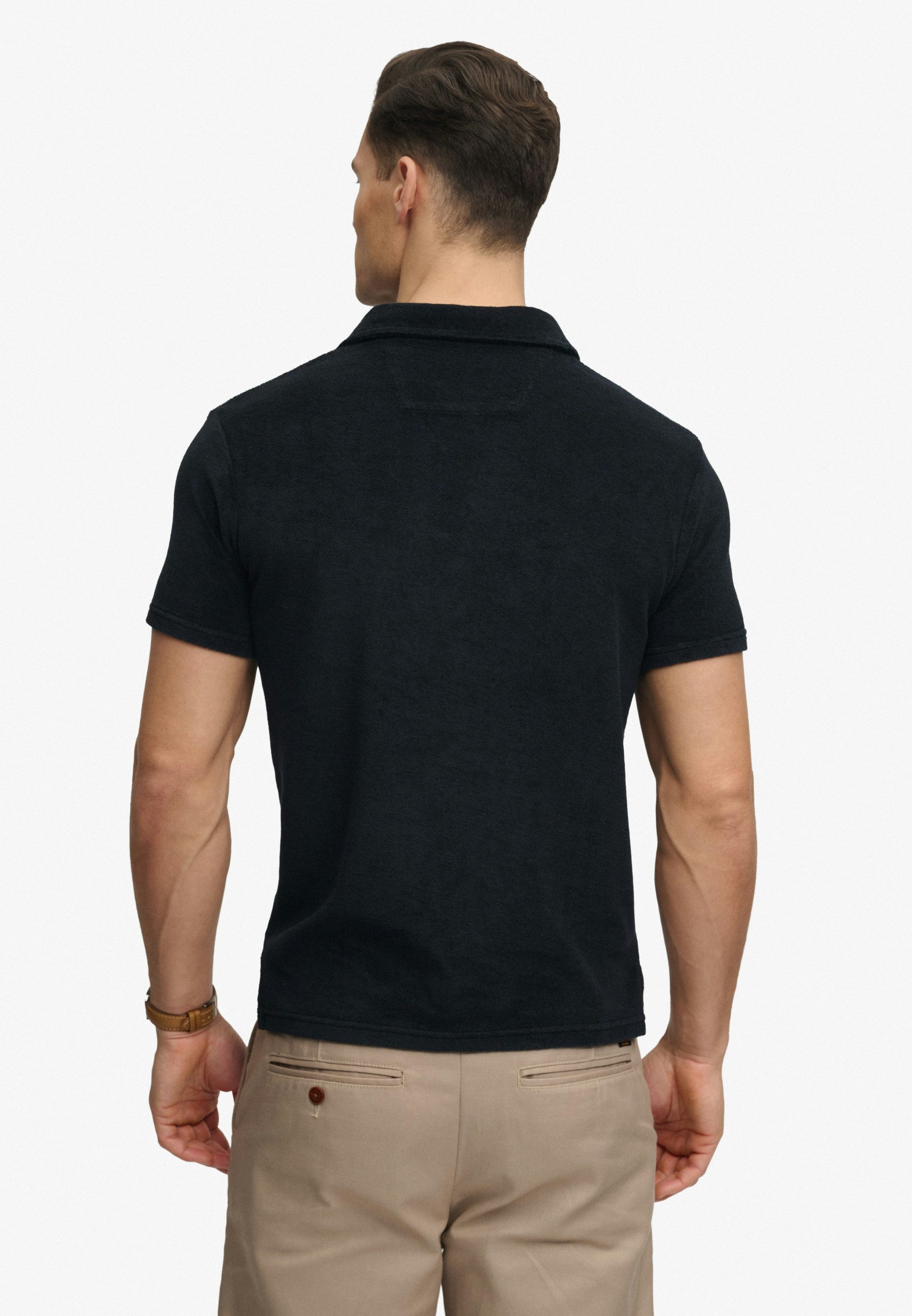 Superdry Poloshirt TOWELLING POLO Baumwolle, relaxed fit – Bild 3 von 5