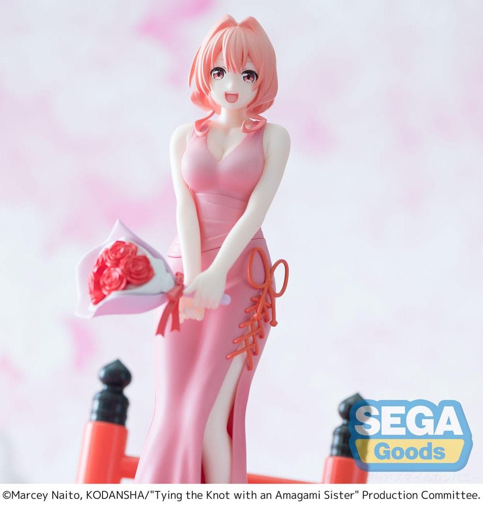 Sega Erotik-Actionfigur Tying the Knot with an Amagami Sister Luminasta - Yuna Amagami 19 cm