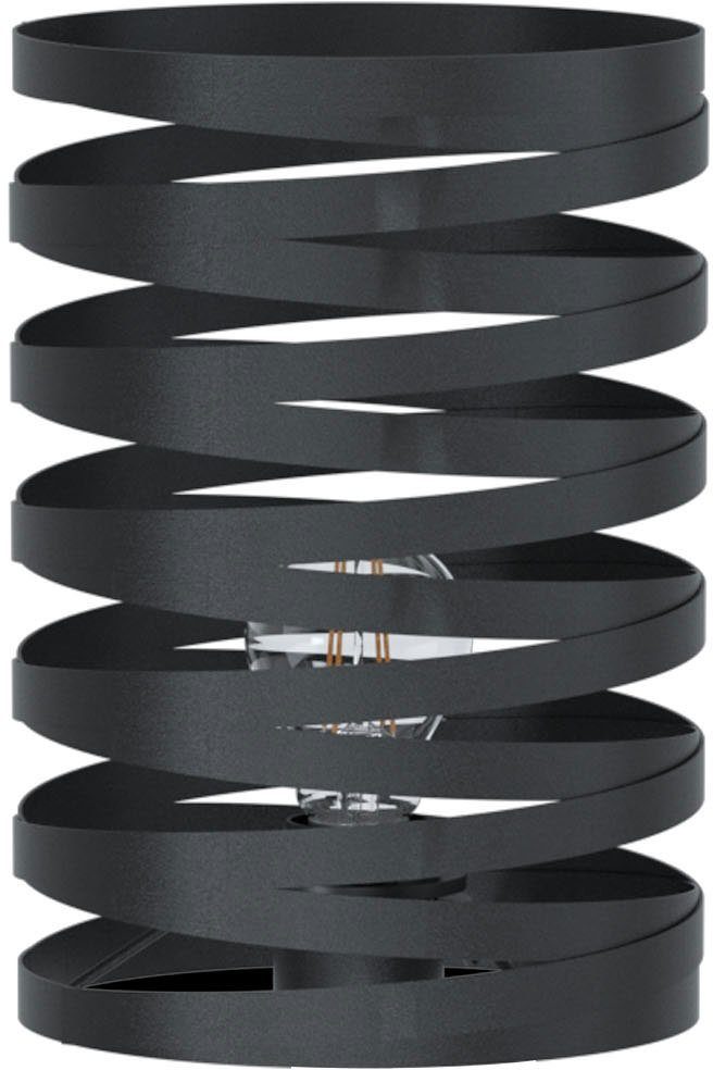 EGLO Tischleuchte ohne Leuchtmittel - wechselbar, in schwarz CREMELLA, - E27 exkl. 40W Leuchtmittel, Tischleuchte Stahl aus