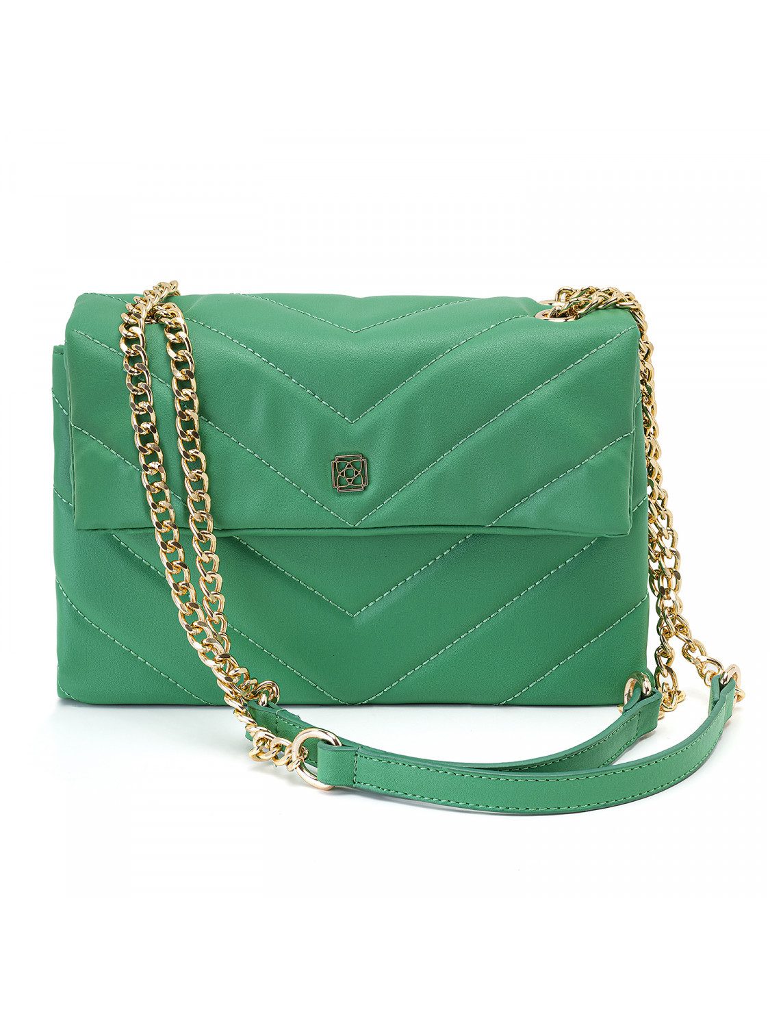 Desa Handtasche Damen-Umhängetasche aus Kunstleder