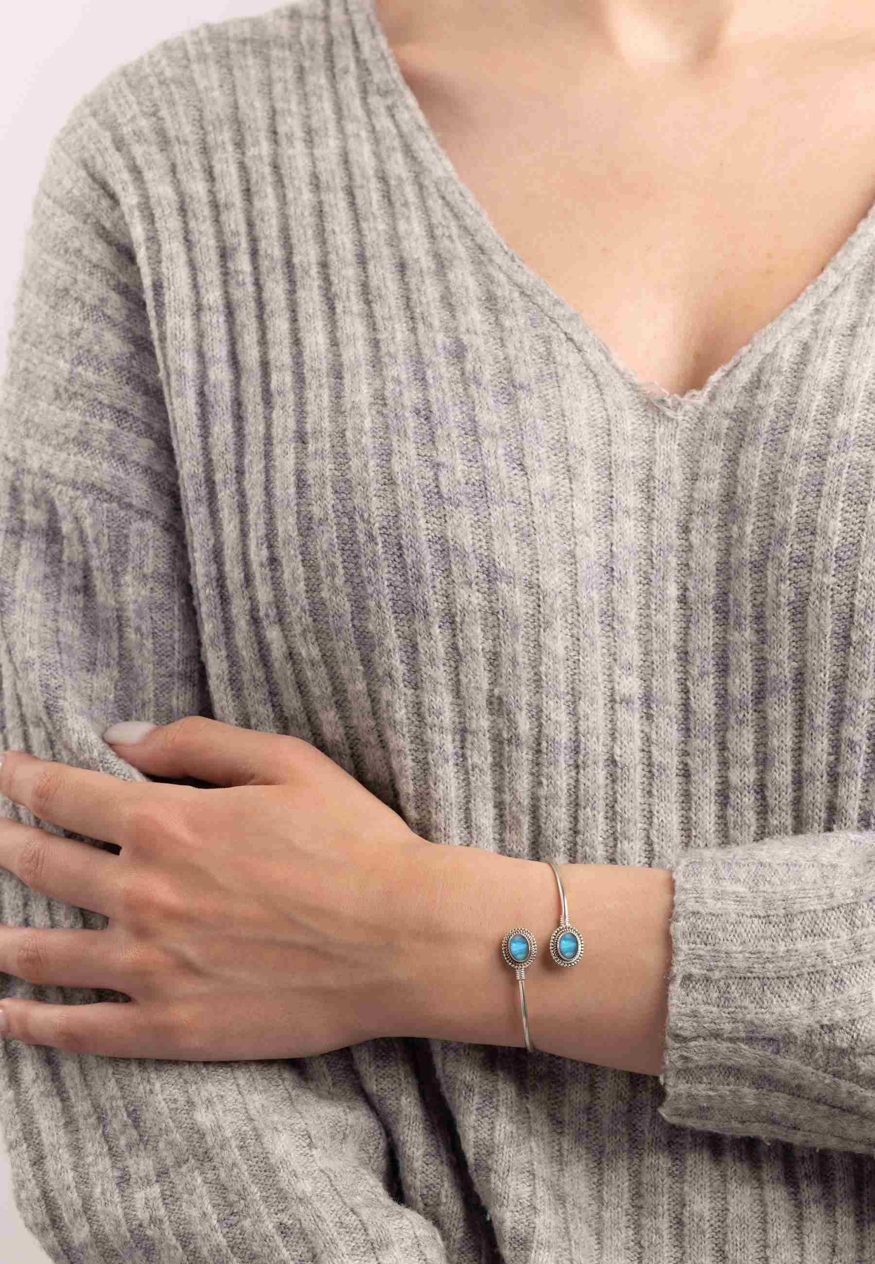 mantraroma Silberarmband RANNEKORU aus 925 Silber günstig online kaufen