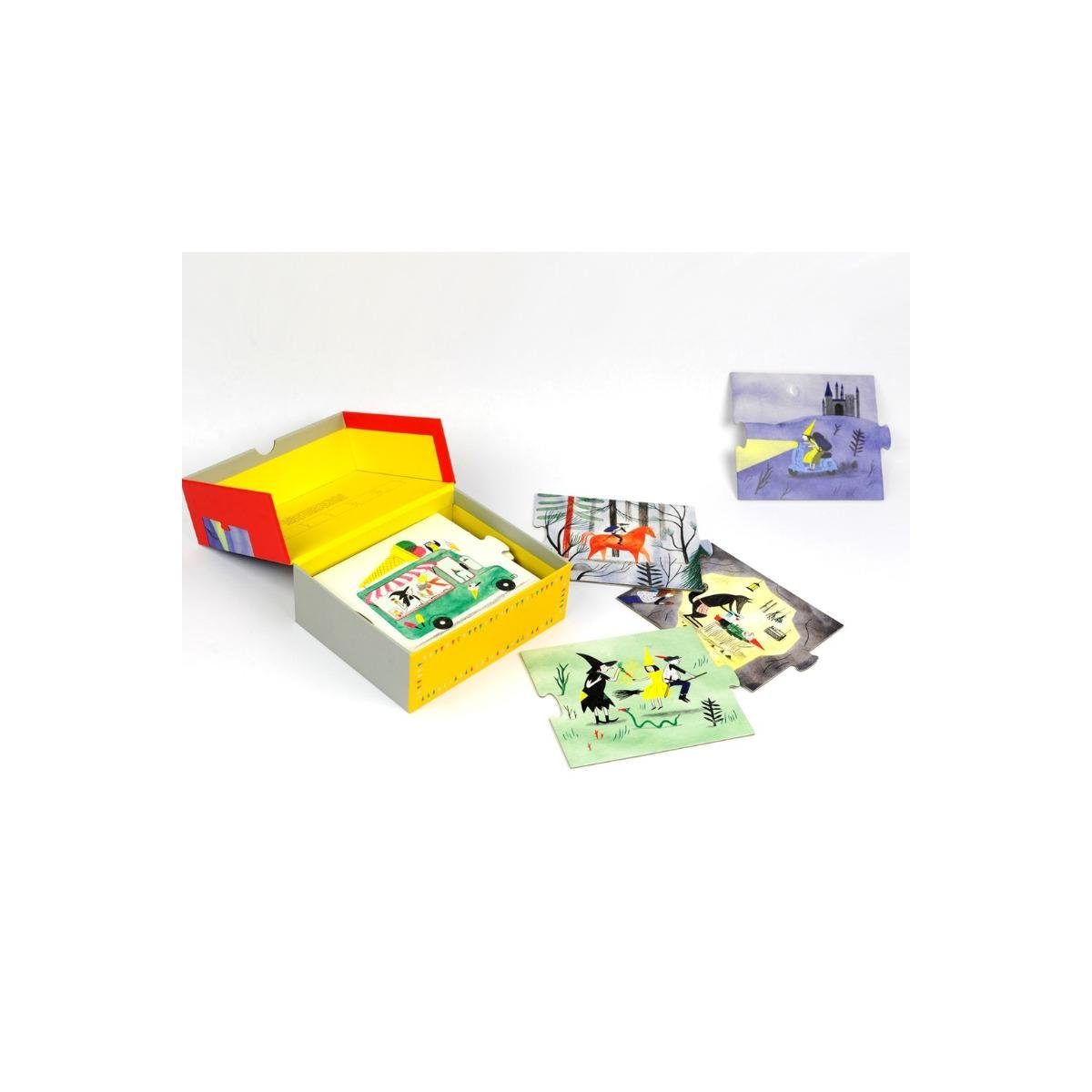 1+ Spiel, für Spieler,... - - Puzzlespiel, Märchen-Box Laurence Familienspiel King 440060 Die
