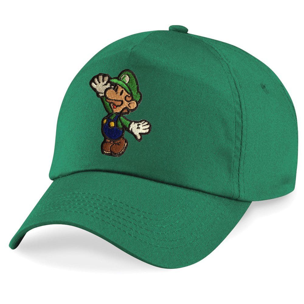 Klempner Maigrün Kinder Blondie & Patch Nintendo Super Baseball Cap Luigi Size One Brownie Stick