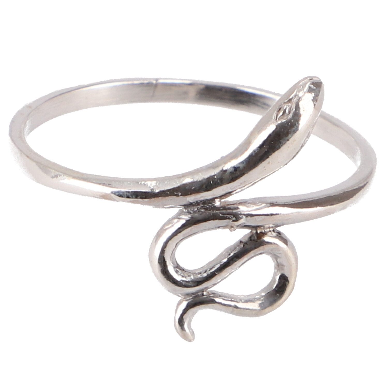 Silberring Silberring, Boho Style Ethno Ring - Schlange