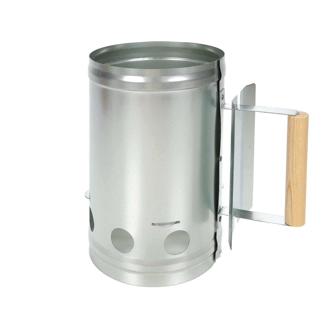 Bubble-Store Anzündkamin Grillanzünder (Grillkohleanzünder, 1-tlg., Kohleanzünder aus verzinktem Stahlblech), Holzkohleanzünder