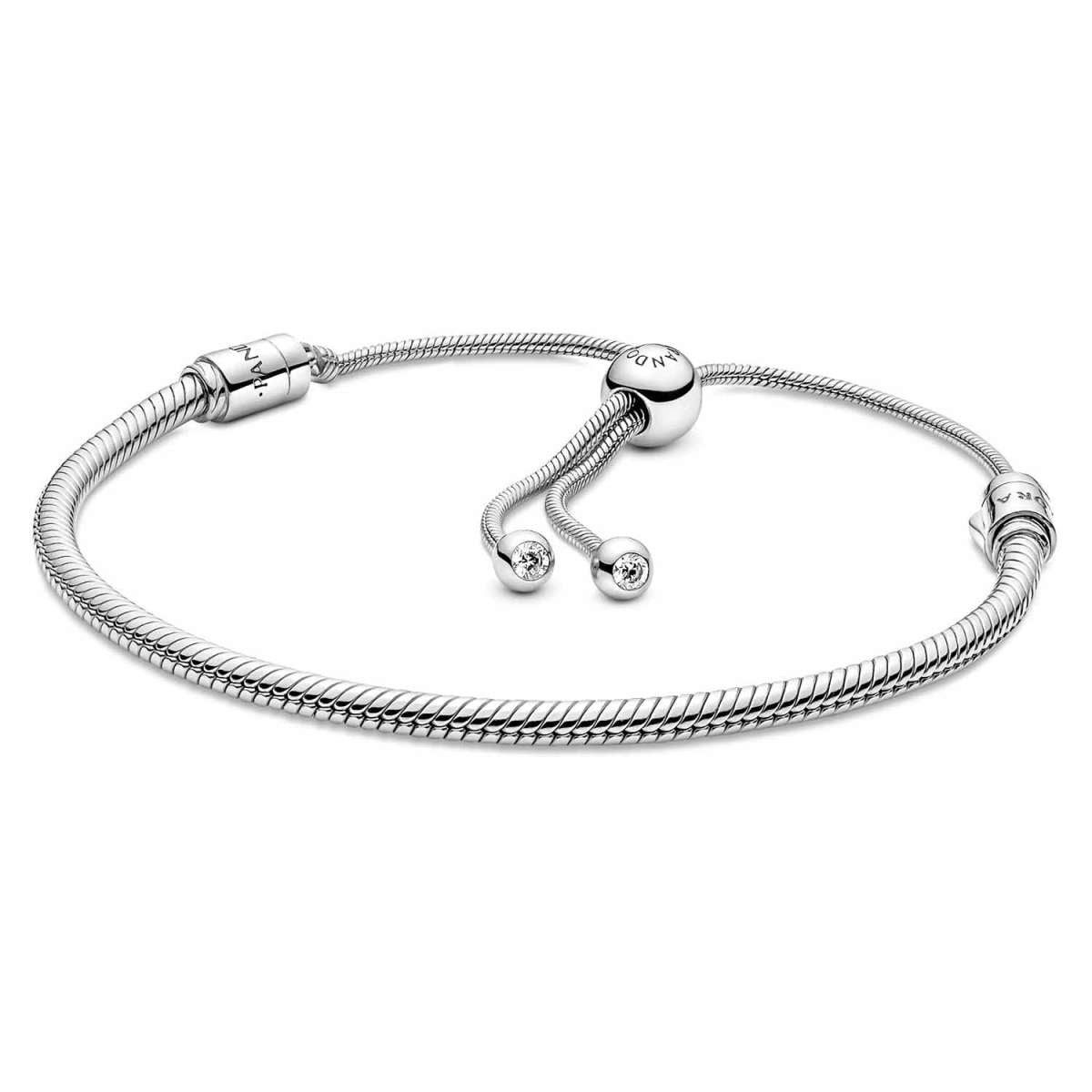Pandora Silberarmband 599652C01-2, für Damen Silber 925 mit kugelförmigem Verschluss