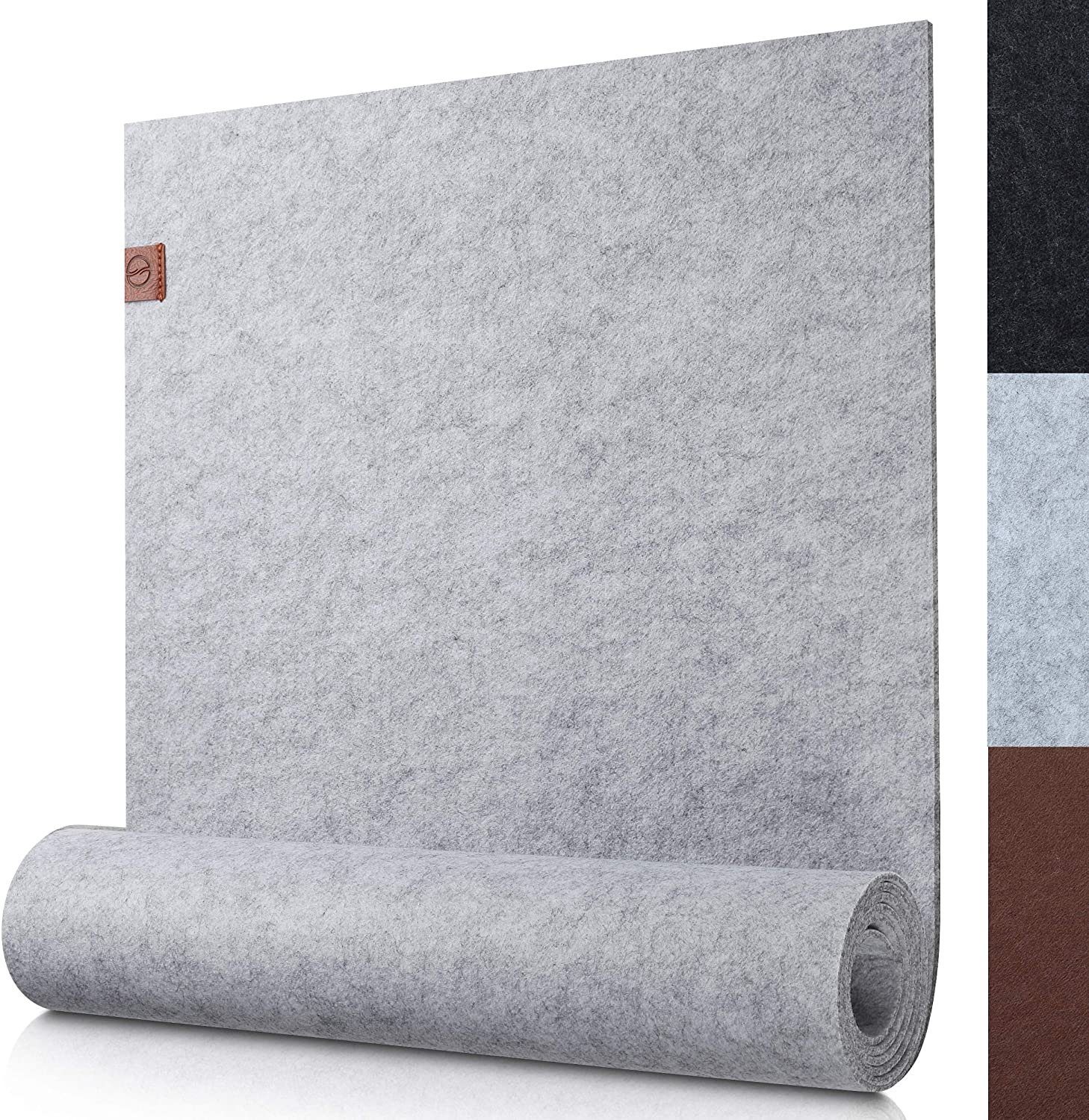 Loco Bird Tischläufer aus Filz, Abwaschbare Tischdecke mit Kunstleder-Label günstig online kaufen