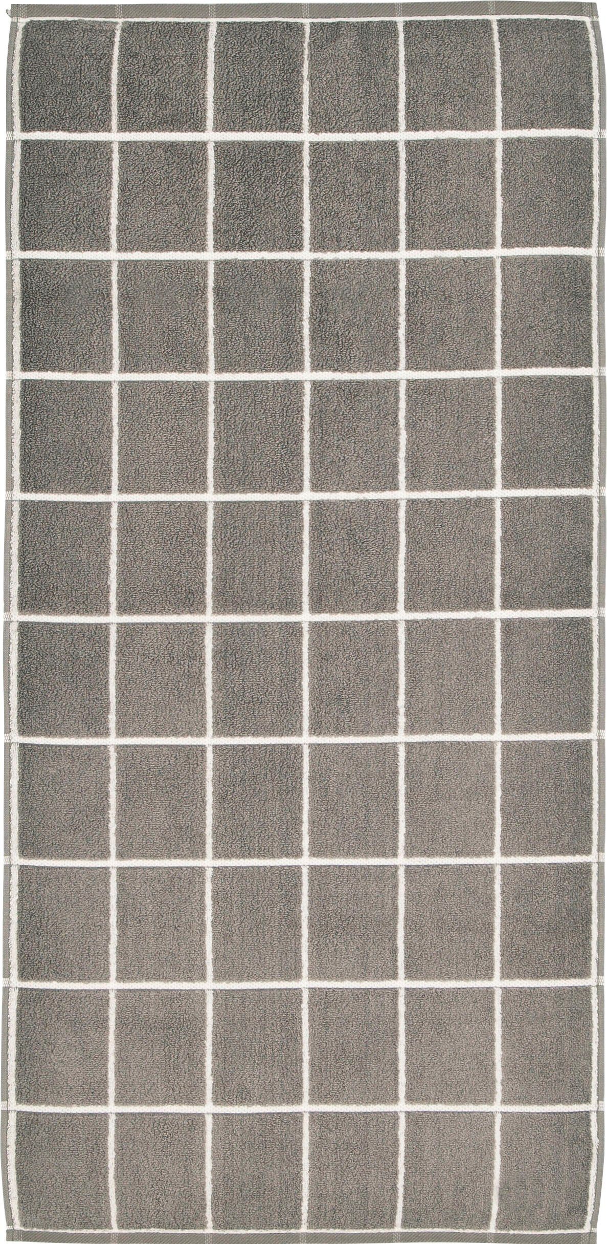 ROSS Duschtuch Überkaro 9032, Frottier (1-St), 100% Baumwolle, kariert, in modischen Karo Farben