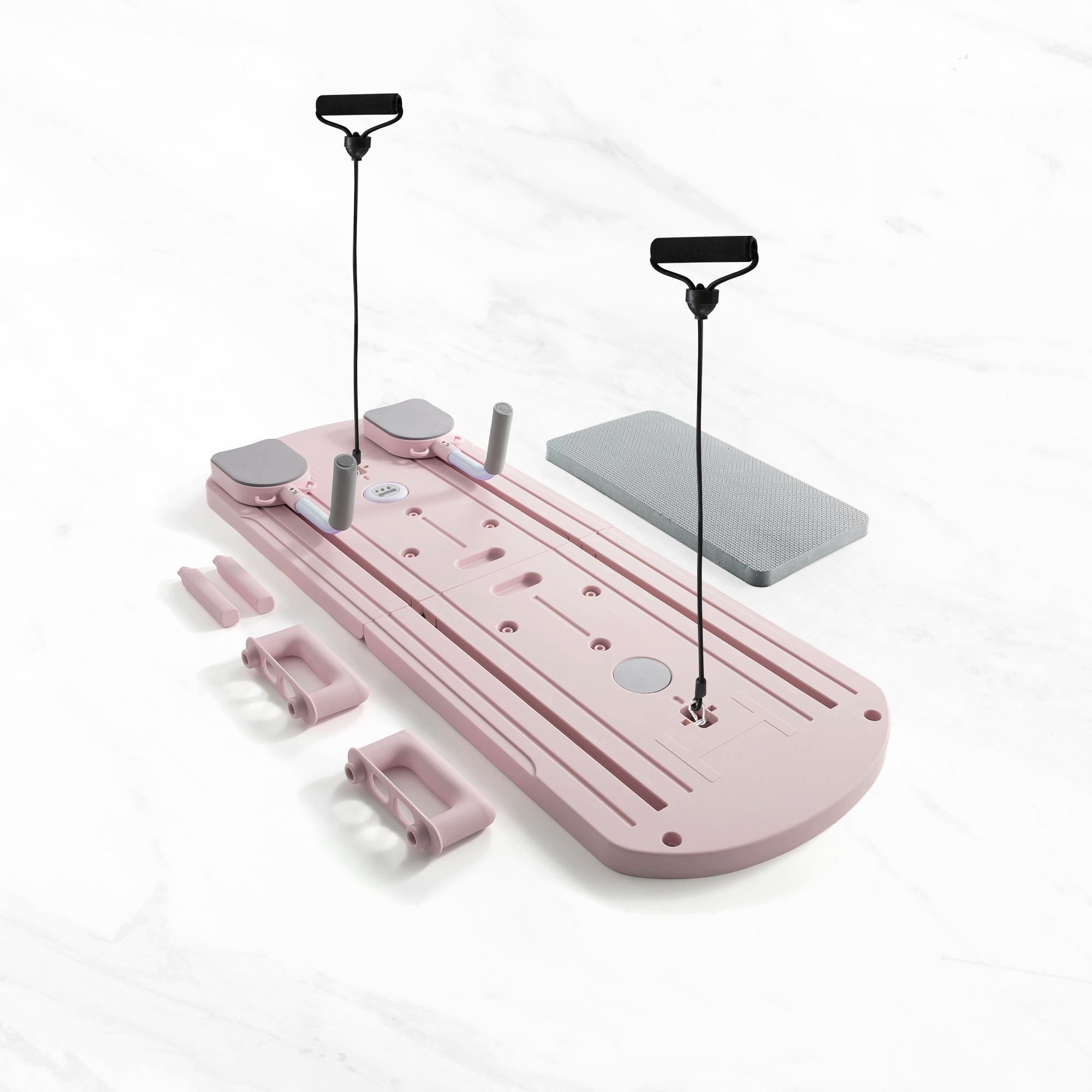 Myga Pilates-Reformer Tragbares Pilates Reformer Set - Rosa