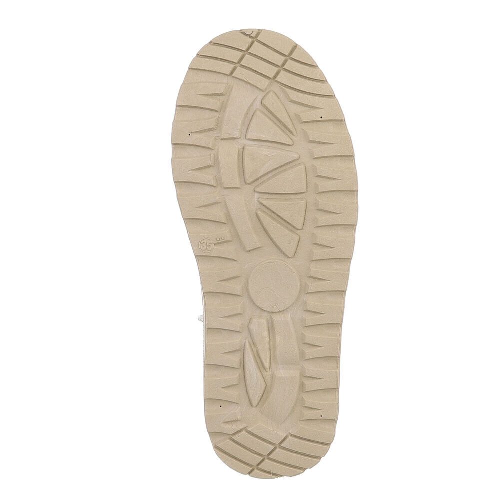 Ital-Design Kinder Snowboots Freizeit Stiefelette (87124585) Flach Stiefeletten in Gold