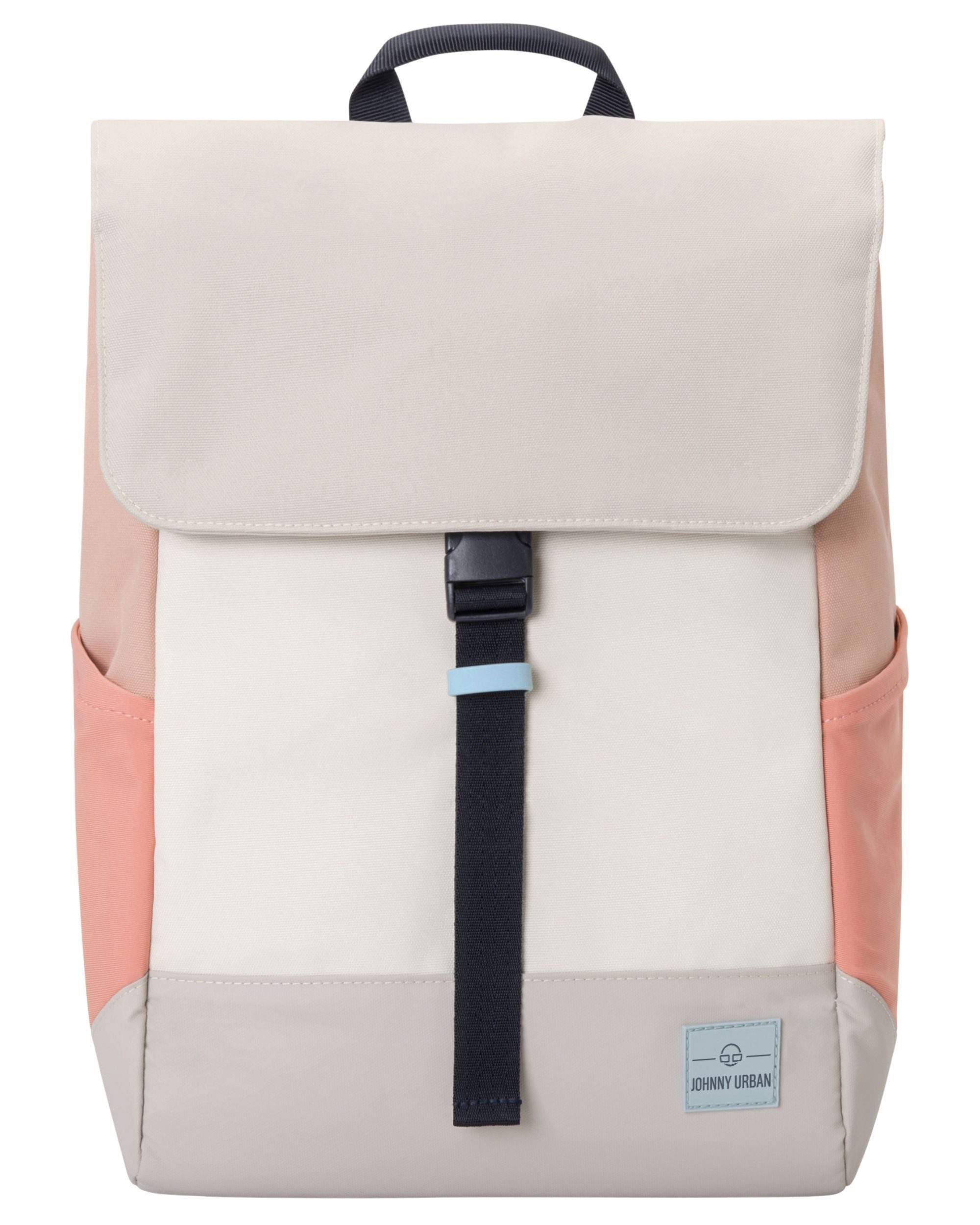 Johnny Urban Cityrucksack MIKA, Rolltop Damen Herren, Laptop Fach (1-tlg), Flexible Größe, Gepolstertes Laptopfach, Wasserabweisend