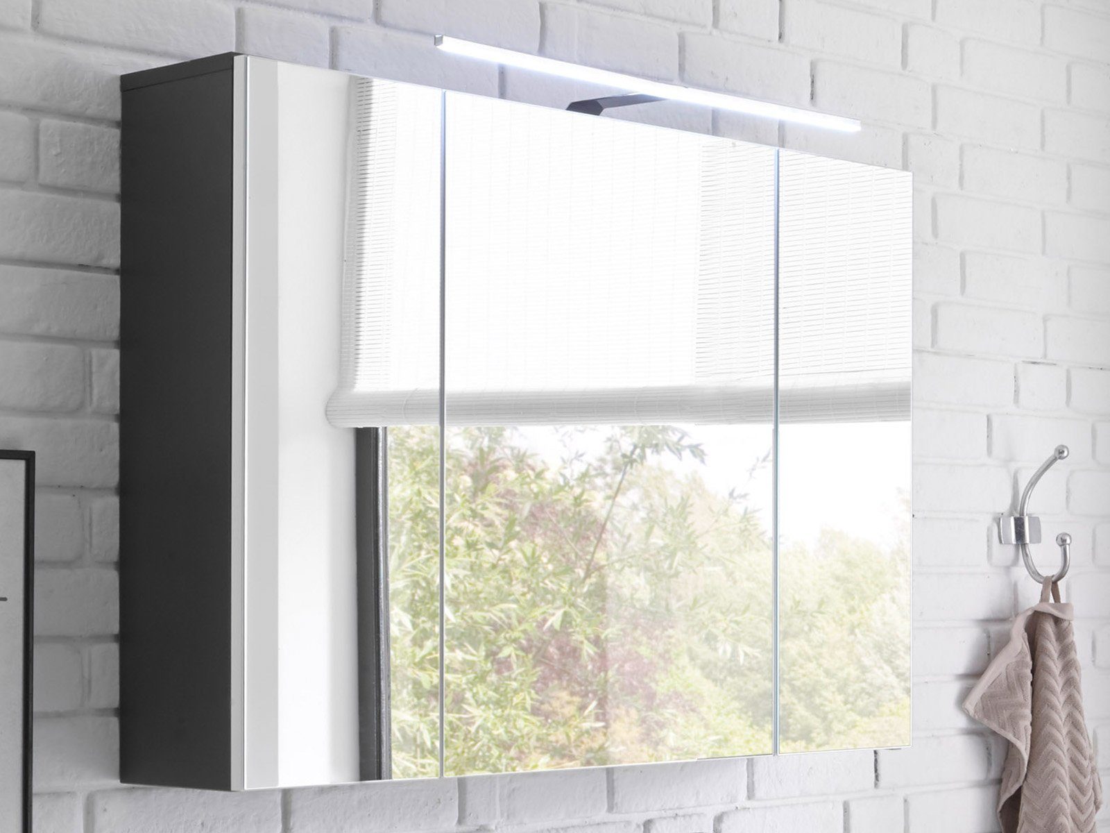 BEGA BBK Badezimmer-Set 102 x 195 x 47 cm (B/H/T), (2-St)