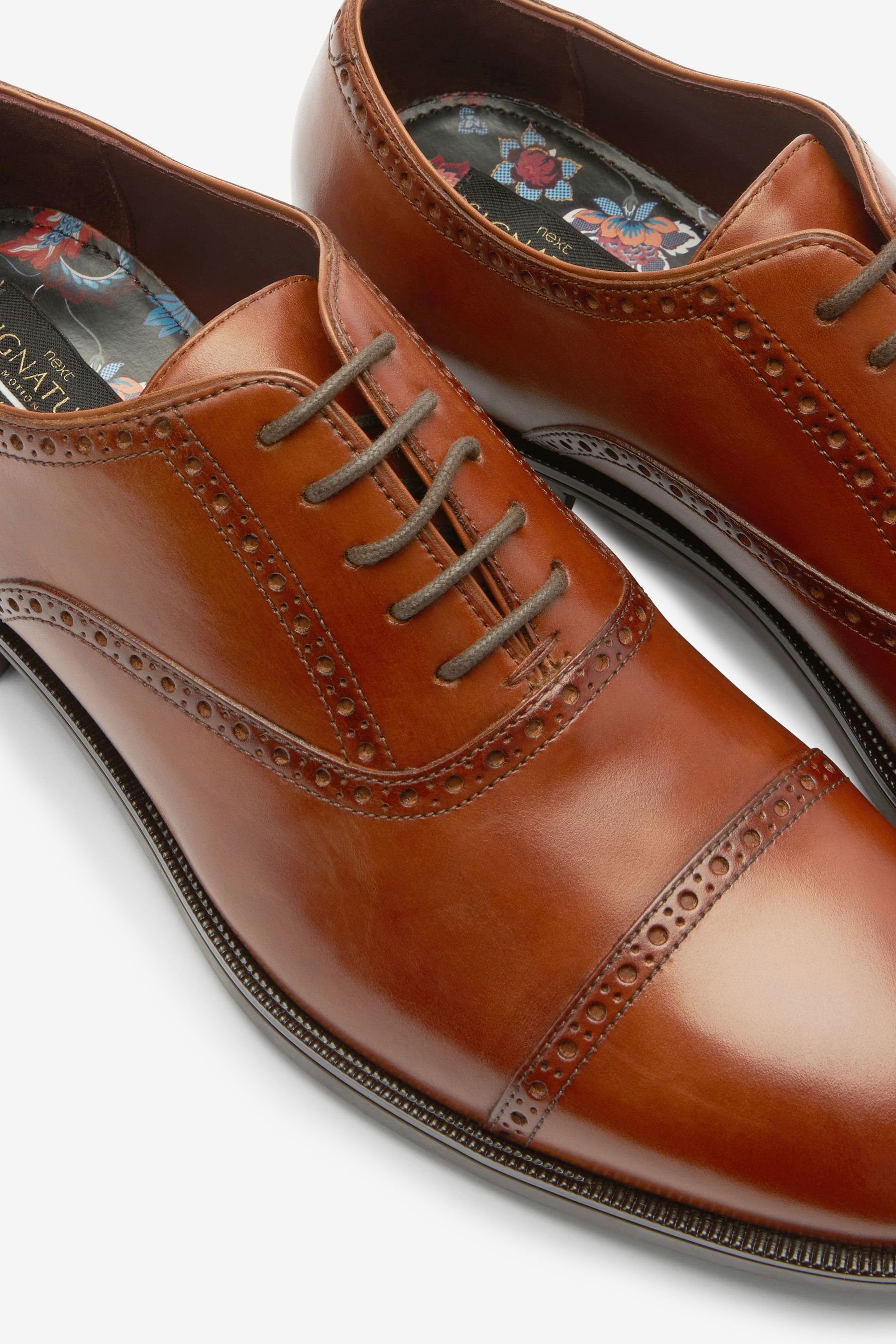 Next Signature Oxfordschuhe mit Zehenkappe Schnürschuh günstig online kaufen