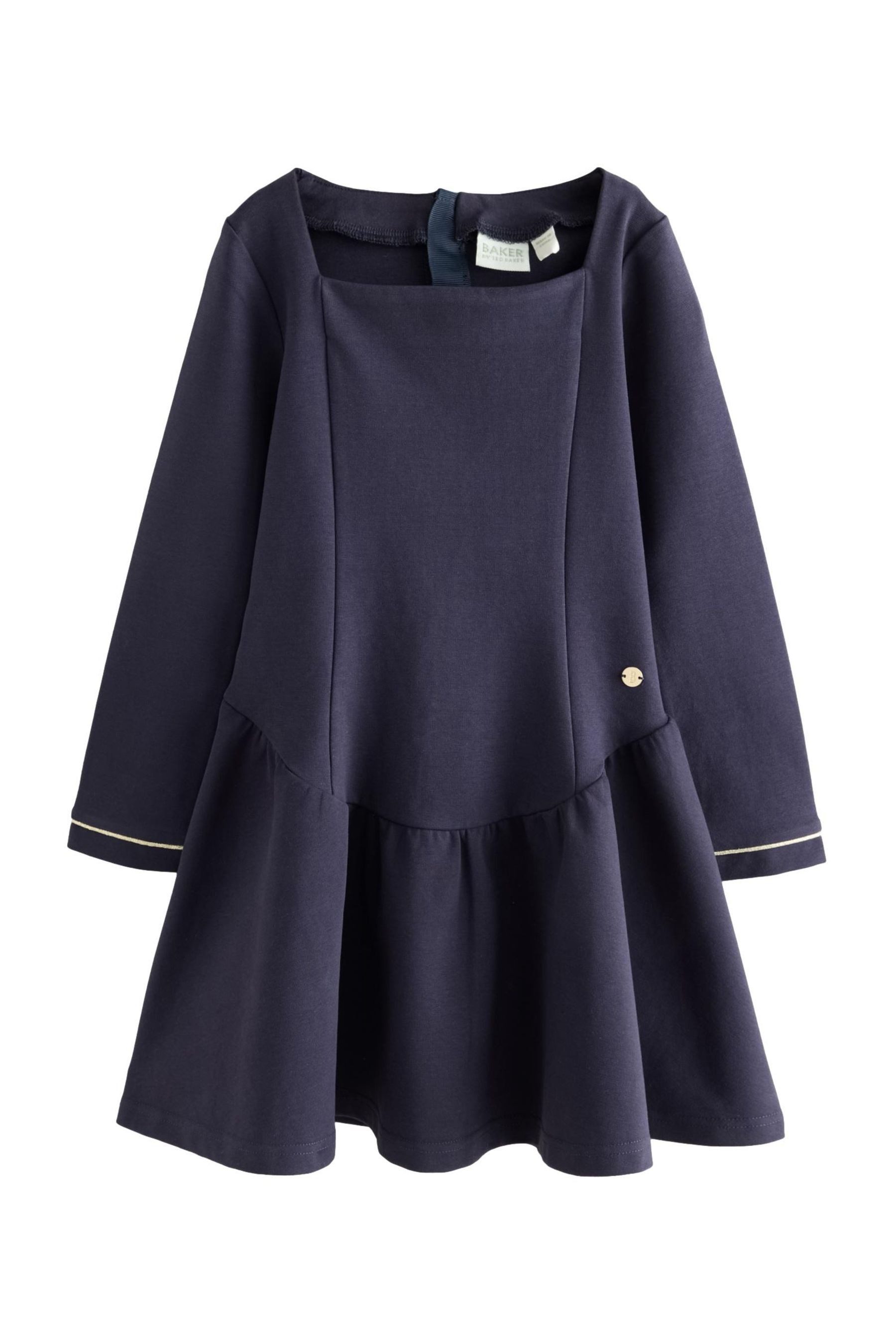 Baker by Ted Baker A-Linien-Kleid Baker by Ted Baker Ponte-Kleid mit Bogenkante (1-tlg)