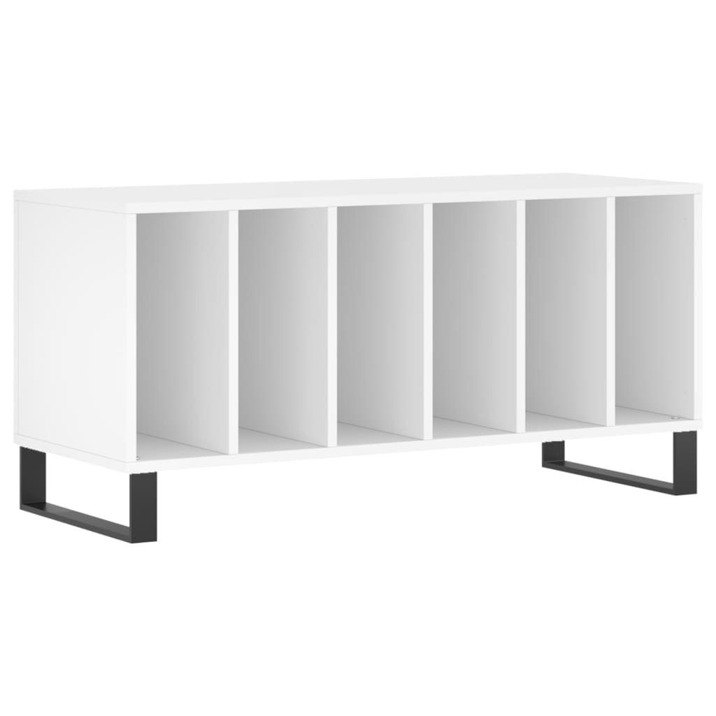vidaXL Lowboard Plattenschrank Weiß 100x38x48 cm Holzwerkstoff (1 St)