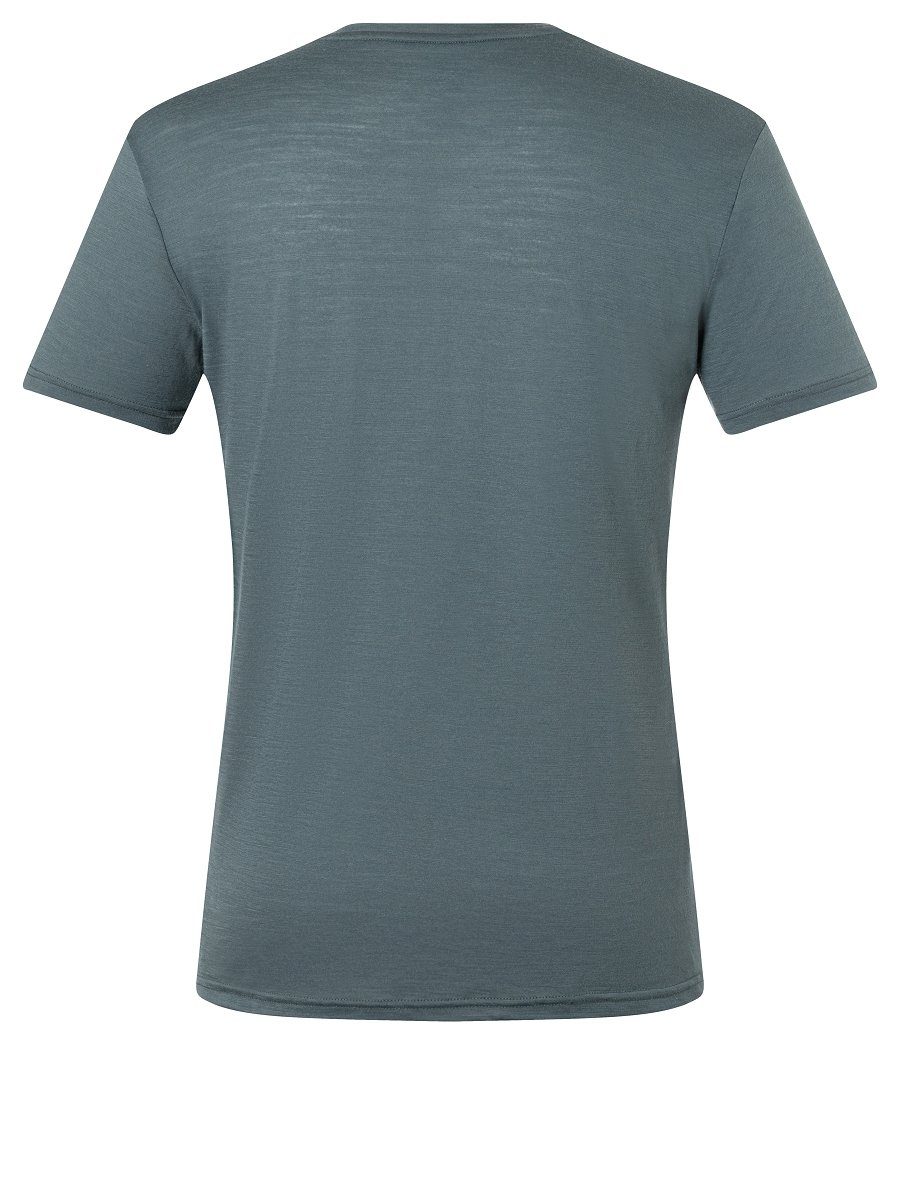 SUPER.NATURAL T-Shirt Merino T-Shirt Merino-Materialmix Urban Chic/Celadan BETTER Green feinster TEE BIKE M