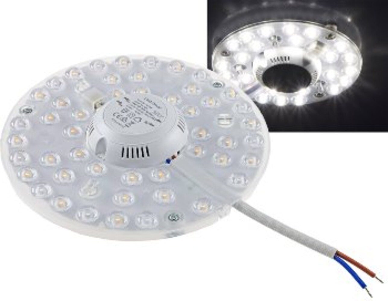 ChiliTec LED Panel LED Modul 24W, neutralweiß, 2700lm, 4000K, neutralweiß