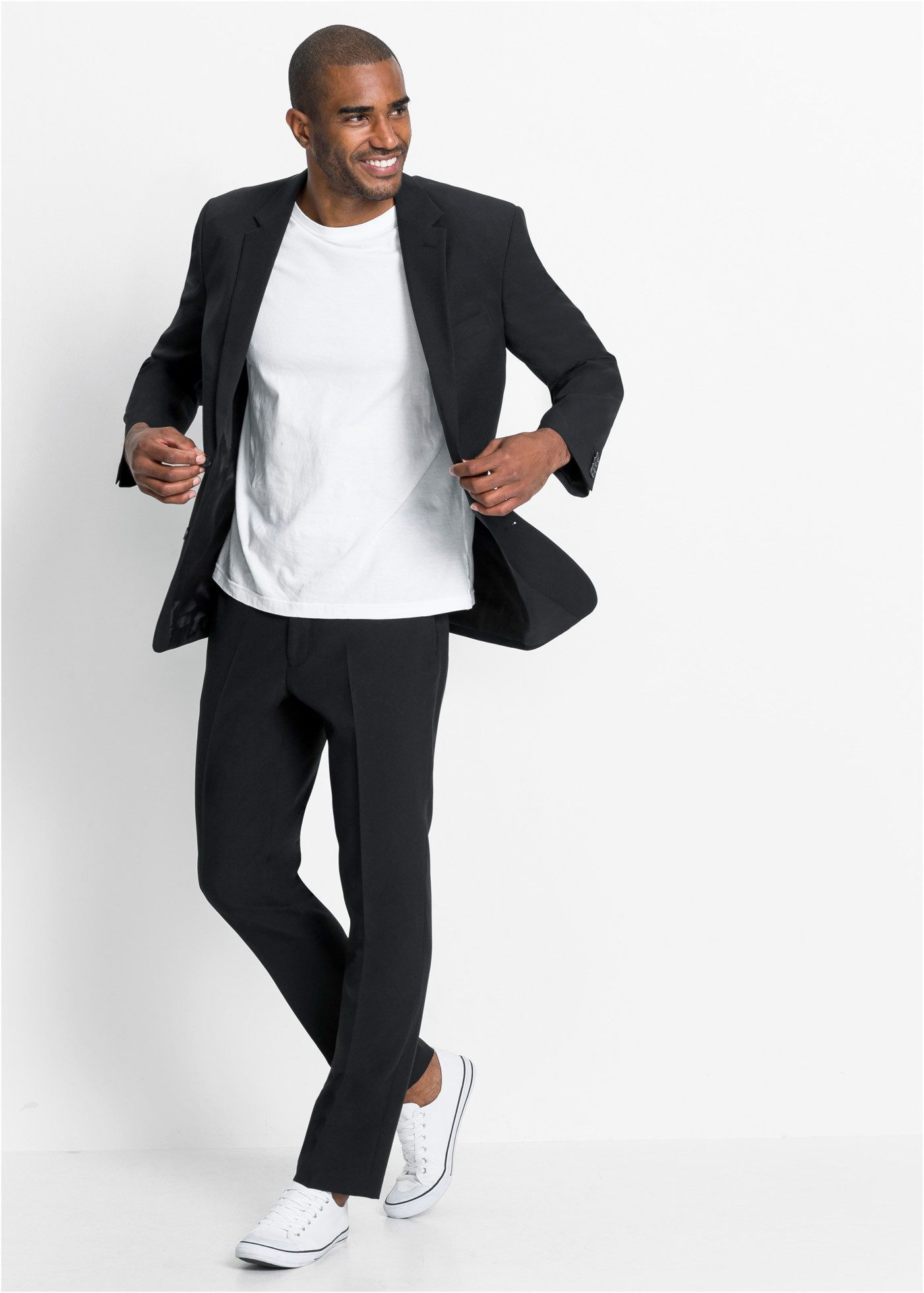 bonprix Anzug (Set, 2-tlg) Regular Fit, pflegeleichtes Material, zweiteilig günstig online kaufen