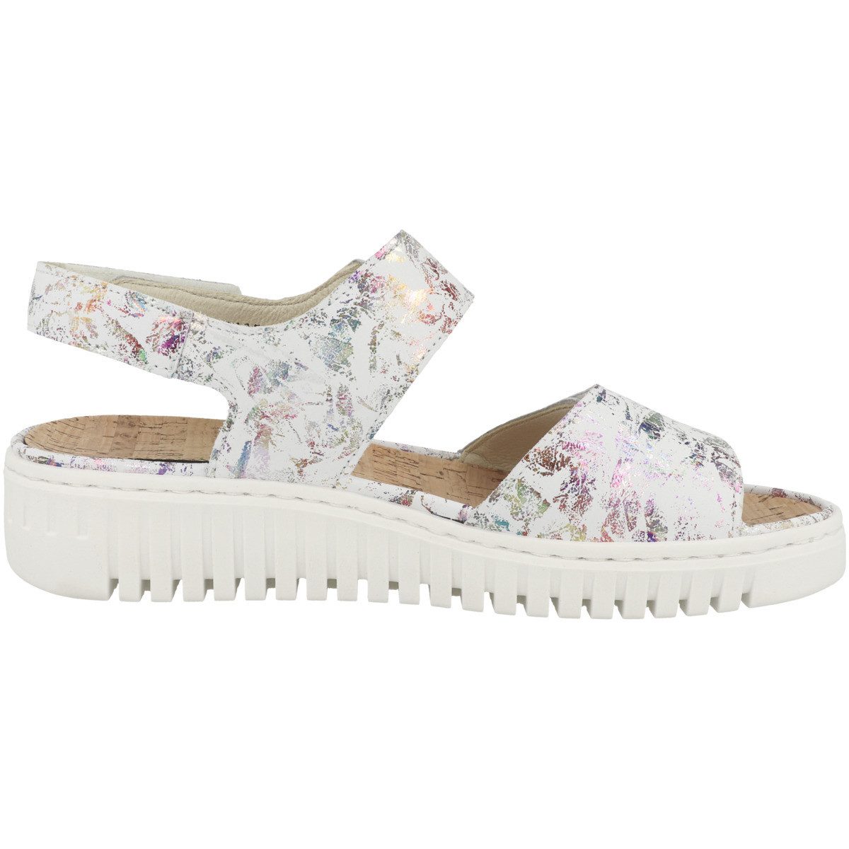 Waldläufer H-Willow Damen Sandale Sandaletten, Sommerschuhe, Badeschuhe, Riemchen, Schlappen