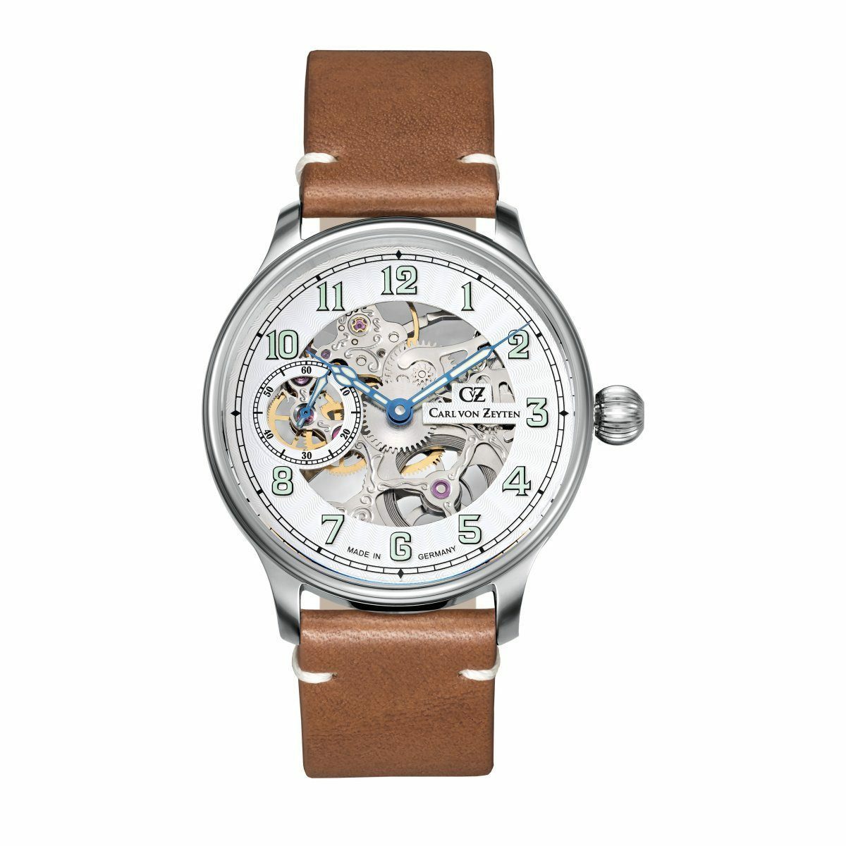 Carl von Zeyten Mechanische Uhr Analoguhren für Herren, (1-tlg., Mechanische Uhr)