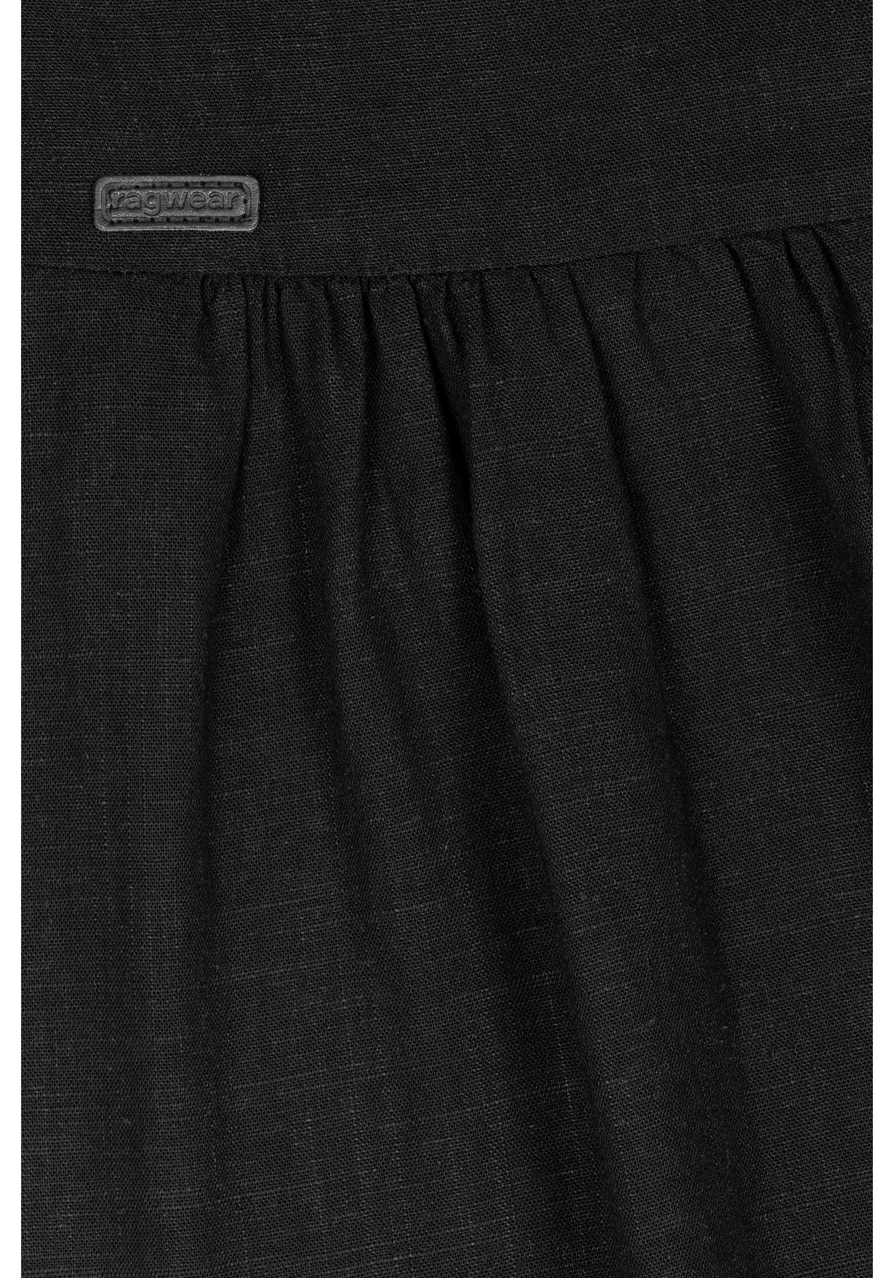 Ragwear Minikleid Almu Leichtes Langarmkleid mit Blumenmuster – Bild 4 von 4