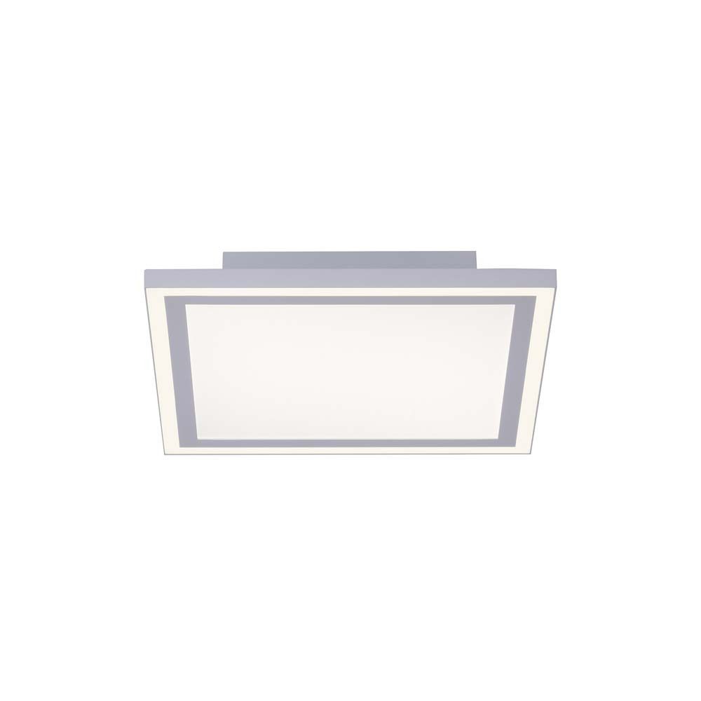 JUST LIGHT LED Deckenleuchte, LED-Leuchtmittel fest verbaut, Deckenleuchte Deckenlampe Aufbaupanel Dimmer Fernbedienung LED