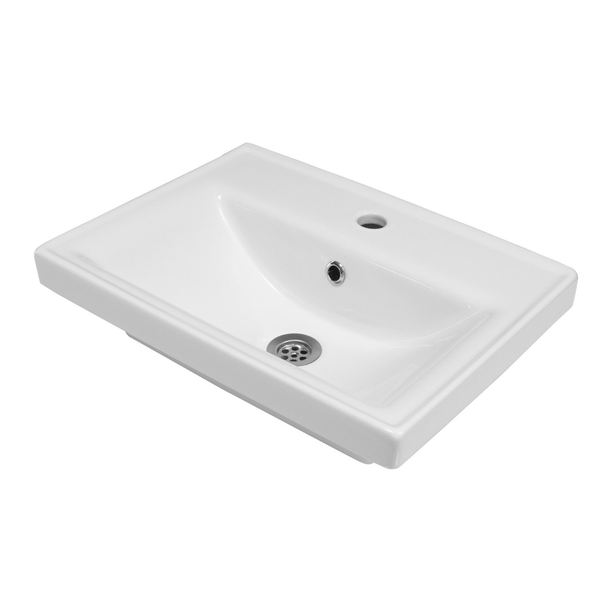 Karen Einbauwaschbecken Waschbecken Sky 50 (Keramikwaschbecken), günstig online kaufen