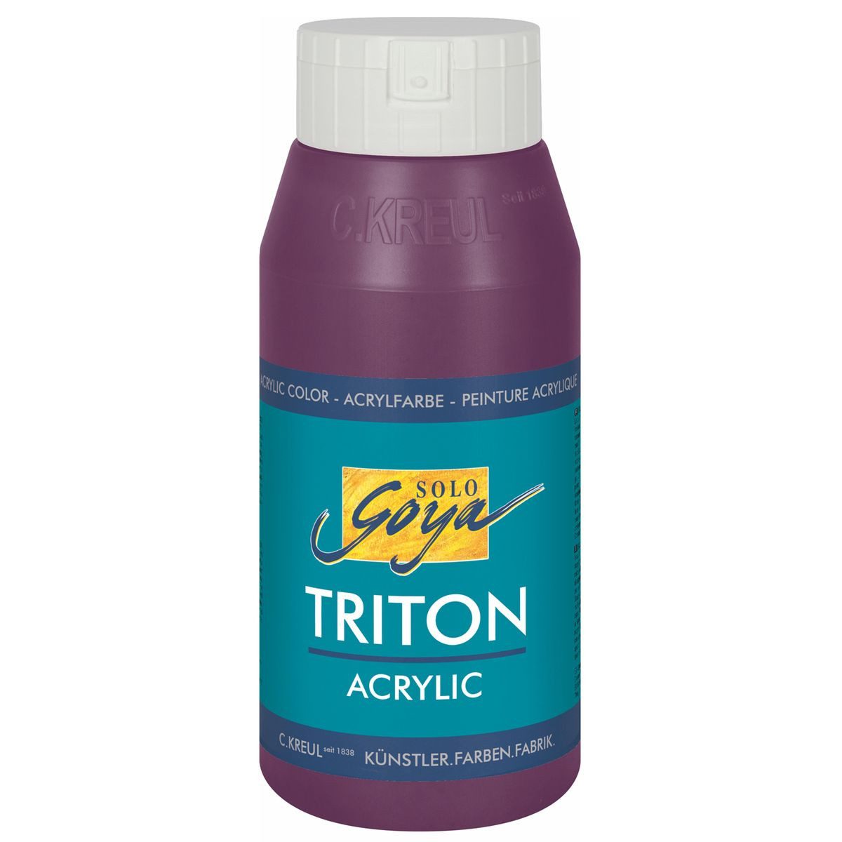 C. KREUL Acrylfarbe KREUL Acrylfarbe SOLO Goya TRITON aubergine 750ml Flasche