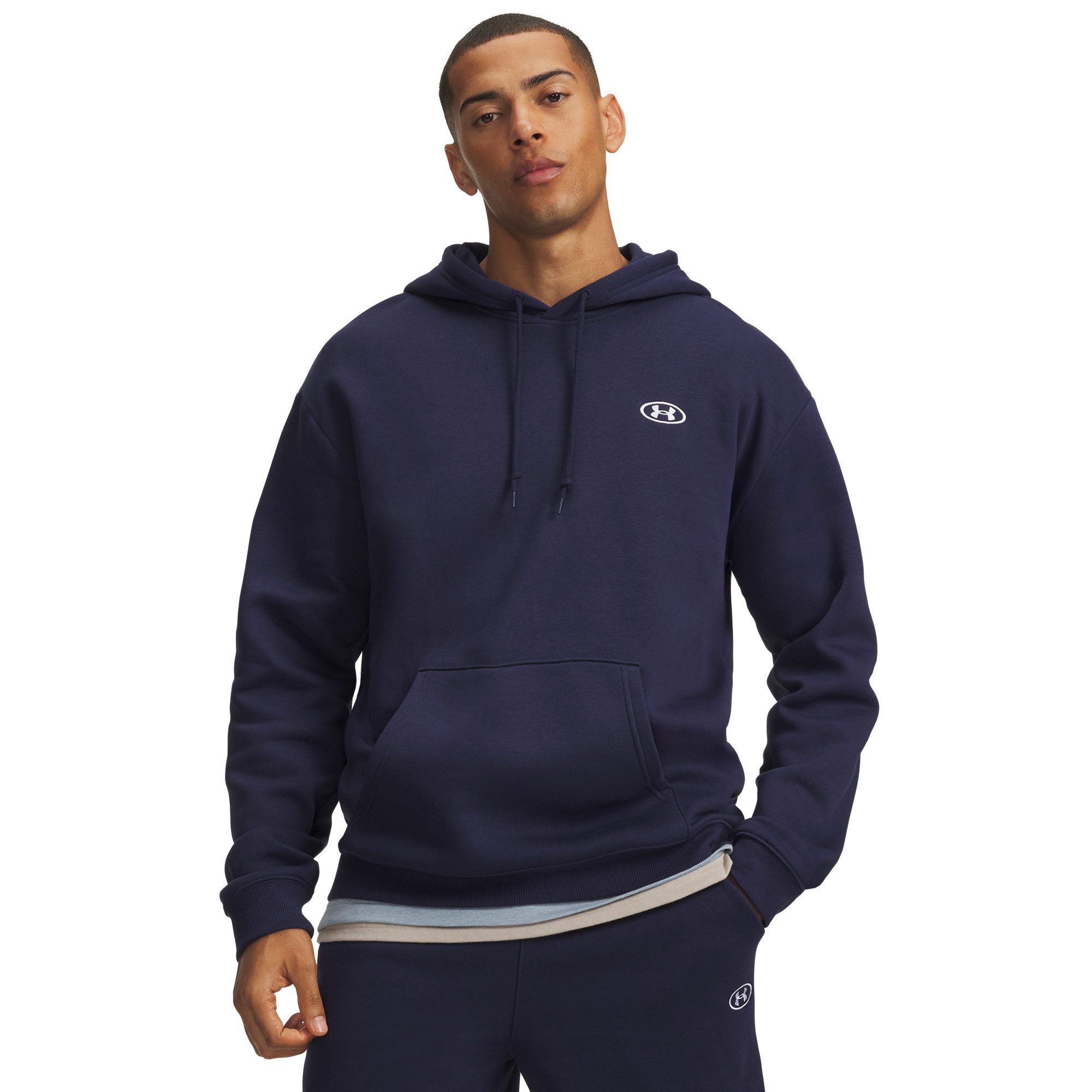 Under Armour® Kapuzenpullover Under Armour Herren Kapuzenpullover Rival Fleece Hoodie 6013448