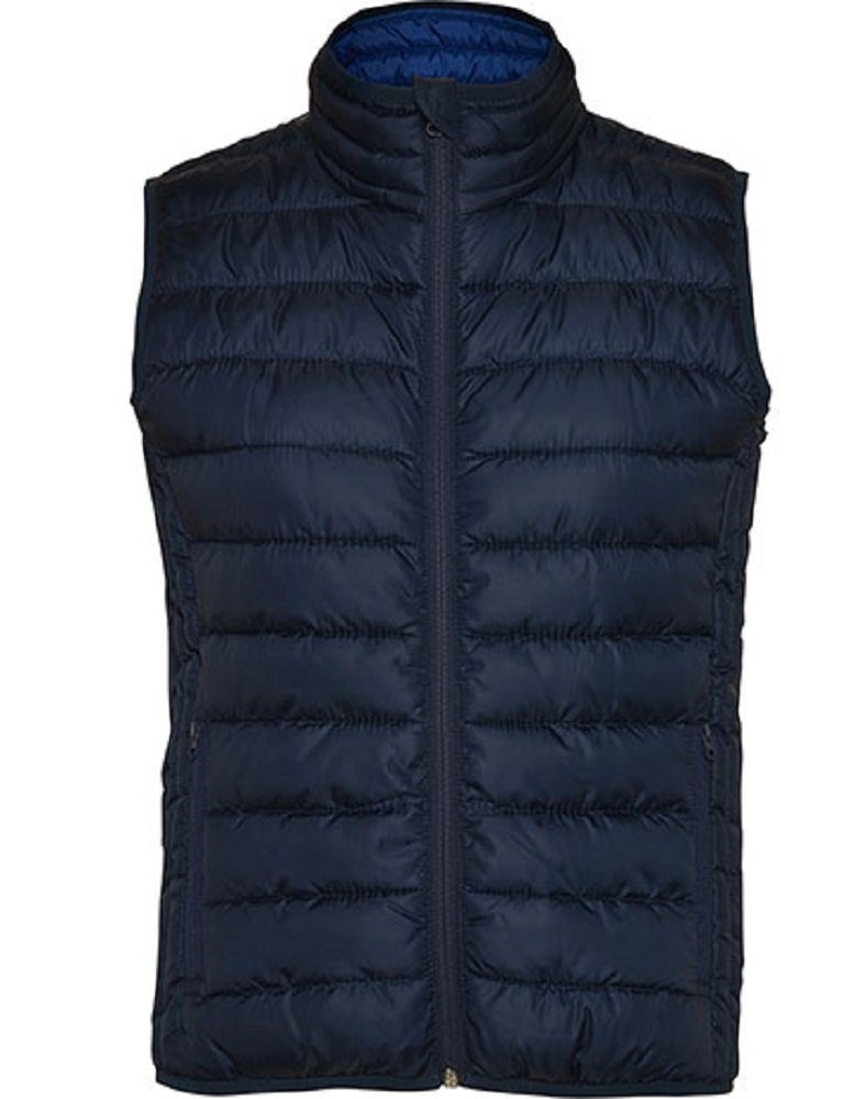 bis XXL, Windabweisend, leichte / Damen Bodywarmer Steppweste ärmellose Jacke / S Steppweste Dunkelblau Roly Gr. Wasserabweisend