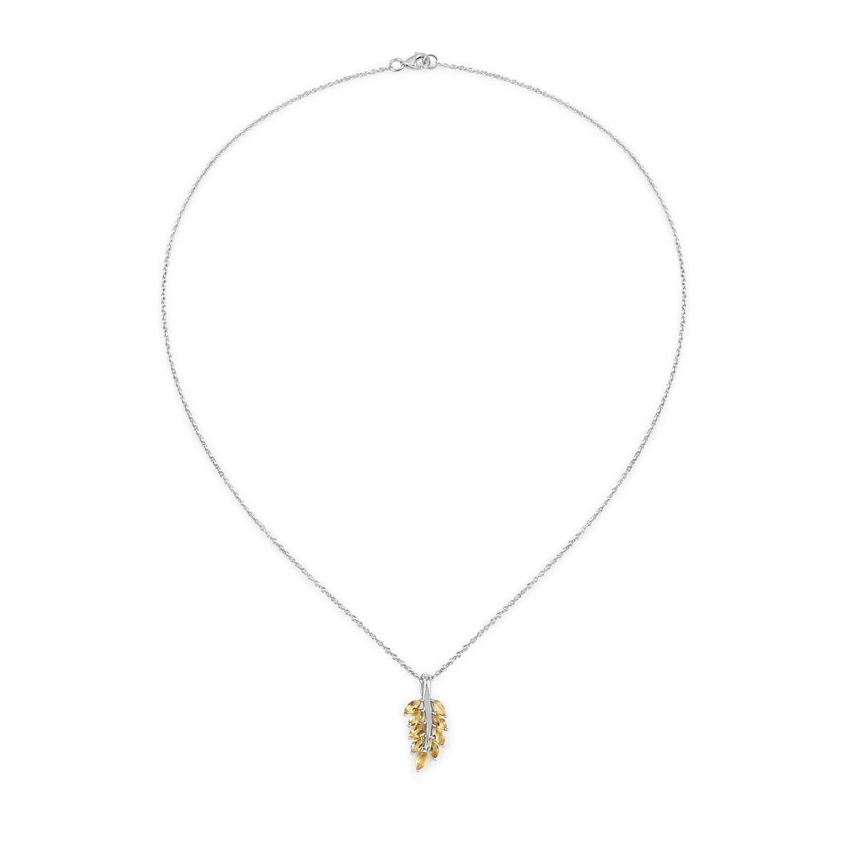 Silber silber, Rafaela Floral aus Donata Collier Sterling