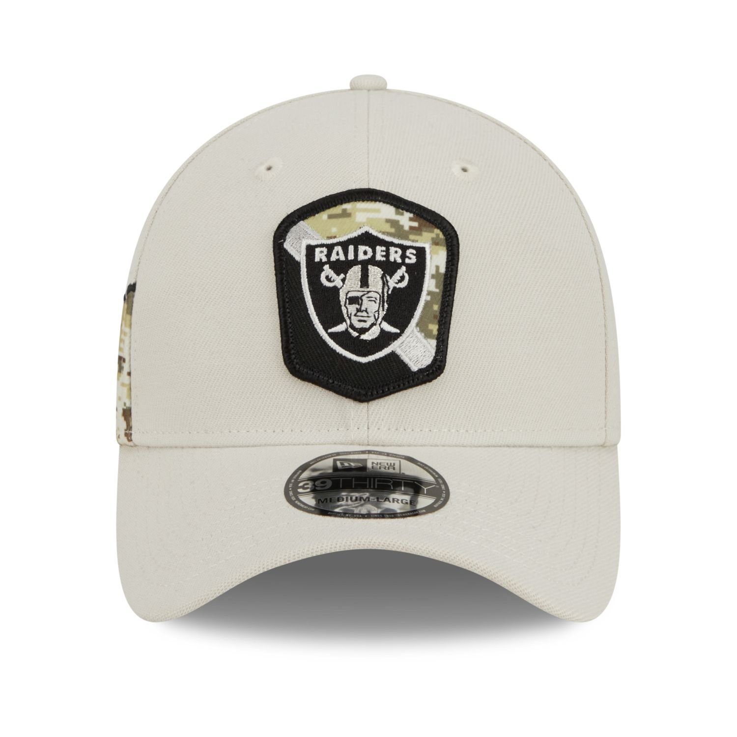 39Thirty Raiders Las StretchFit Flex Era New NFL Cap Service Salute to Vegas