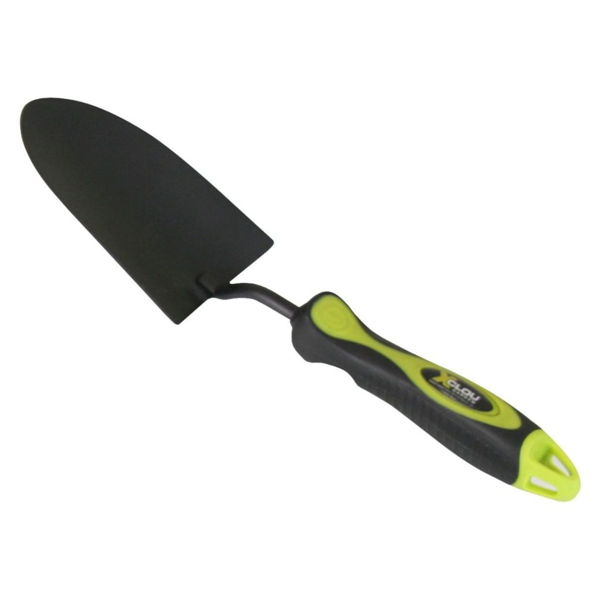 XCLOU Blumenkelle Blumenkelle schwarz pulverbeschichtet TPR Griff, TPR Griff