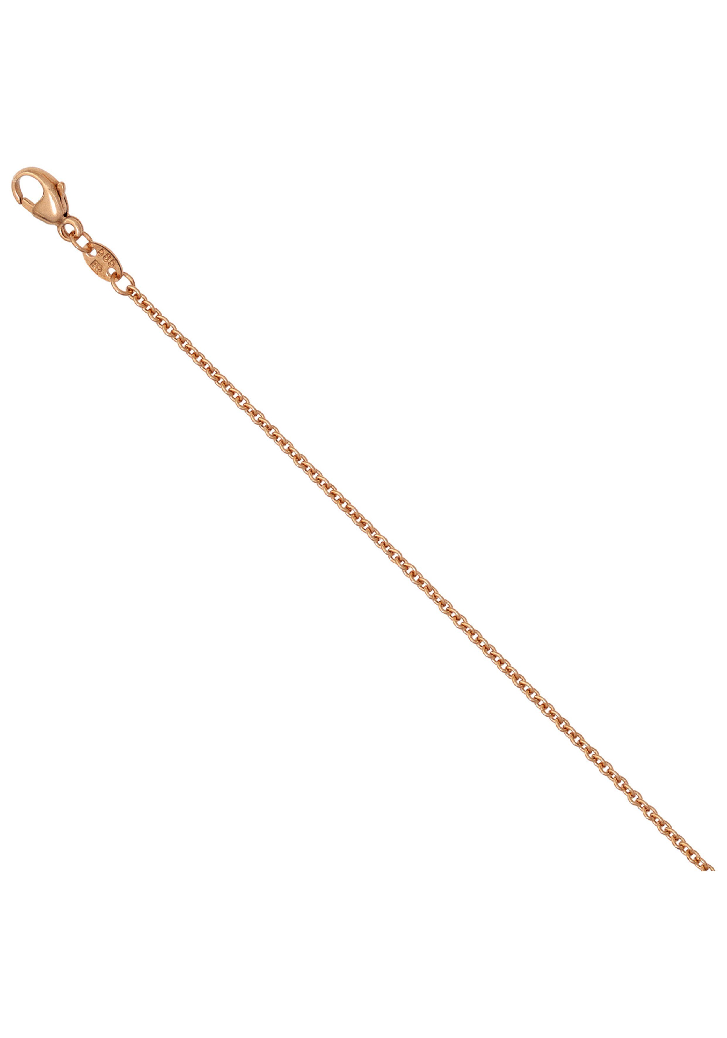 JOBO Goldkette, Ankerkette 585 Roségold...