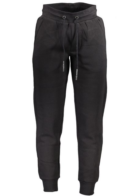 U.S. GRAND POLO 5-Pocket-Hose Schwarze Herren-Sporthose mit Kordelzug und S günstig online kaufen