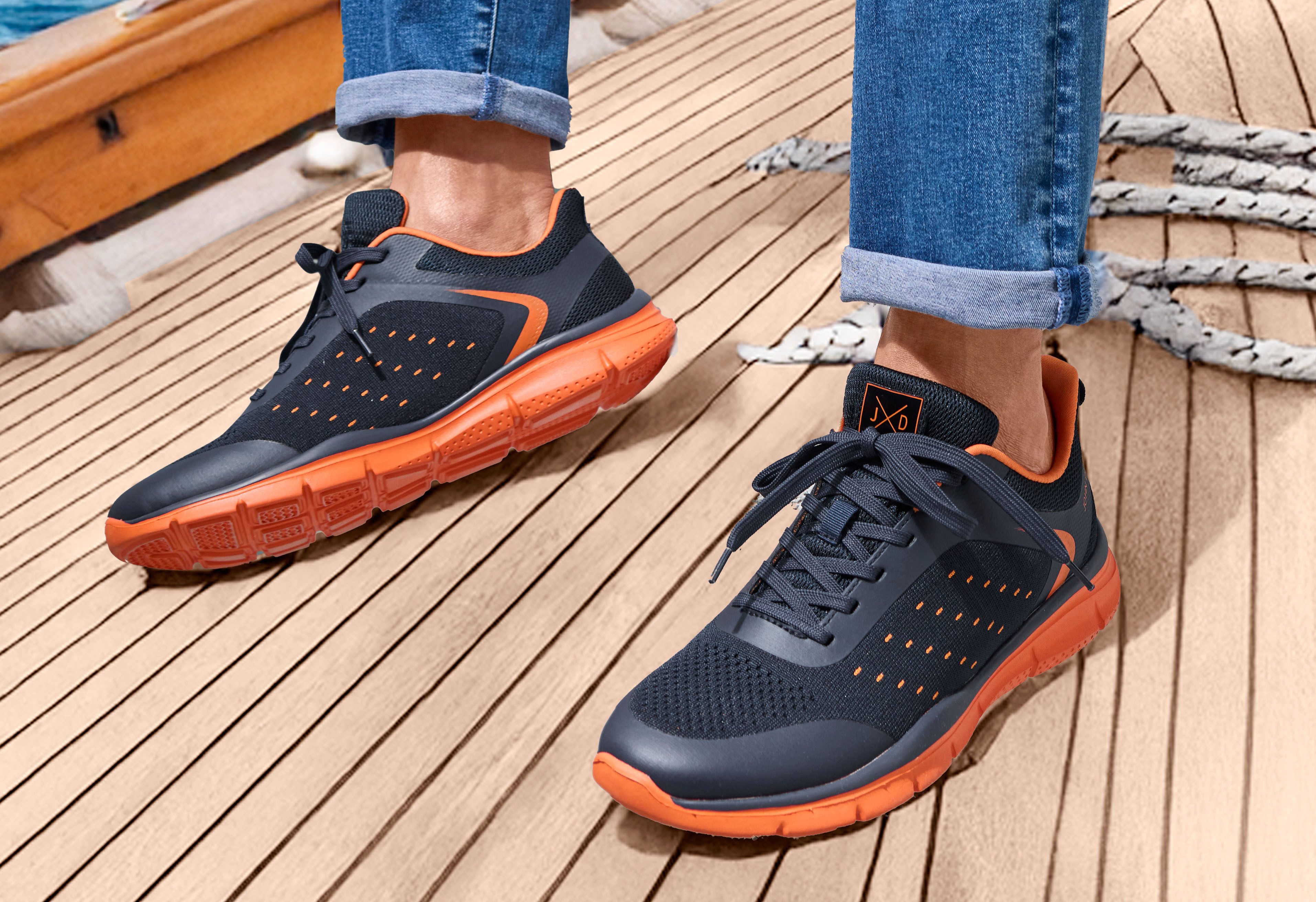 John Devin Schnürschuh Sneaker im Sport-Look, Freizeitschuhe, Schnürhalbsch günstig online kaufen