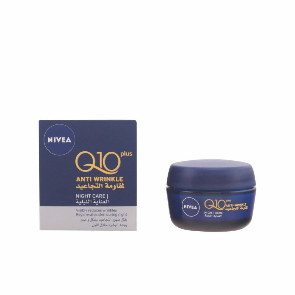 Nivea Nachtcreme Nivea - Anti-Falten Nachtcreme Q10 plus 50 ml