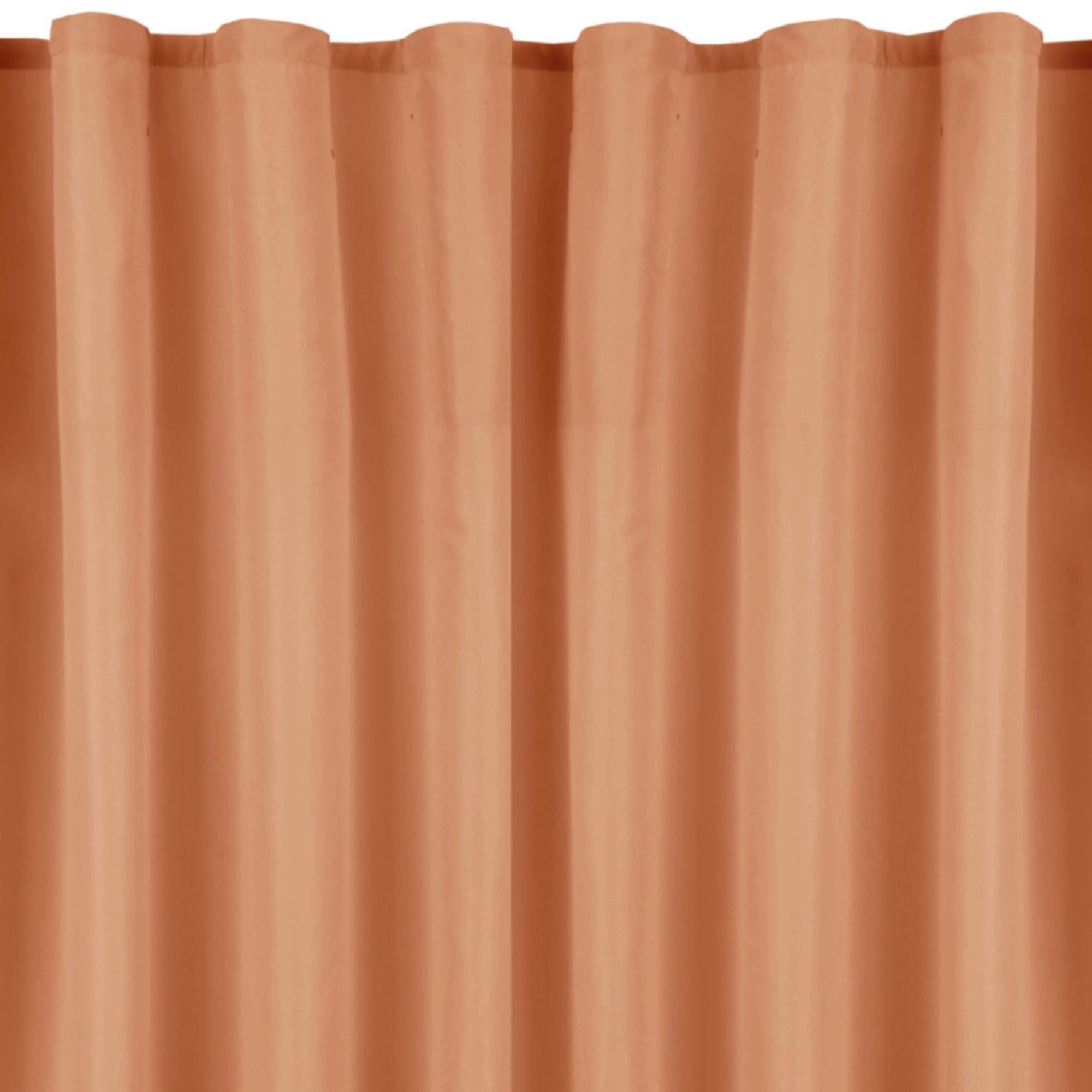 Braun Vorhang, blickdicht, Gardinen, "Blickdicht" mit Raffhaken) Bestlivings, Microfaser, 2 (2 Gardinenset Kräuselband 2 Kräuselband Raffhalter, St), (2