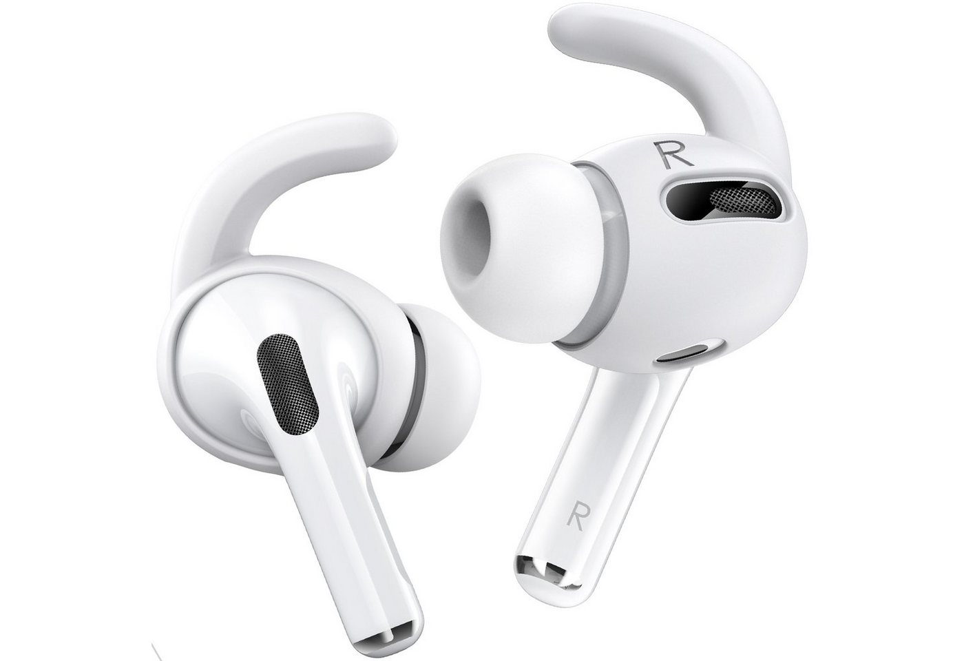 Proof Labs S5 Ohrhaken Anti-Rutsch Ohrbügel Aufsätze für Apple AirPods Pro Gen. 1 Ohrpolster (Bessere Klangleistung)