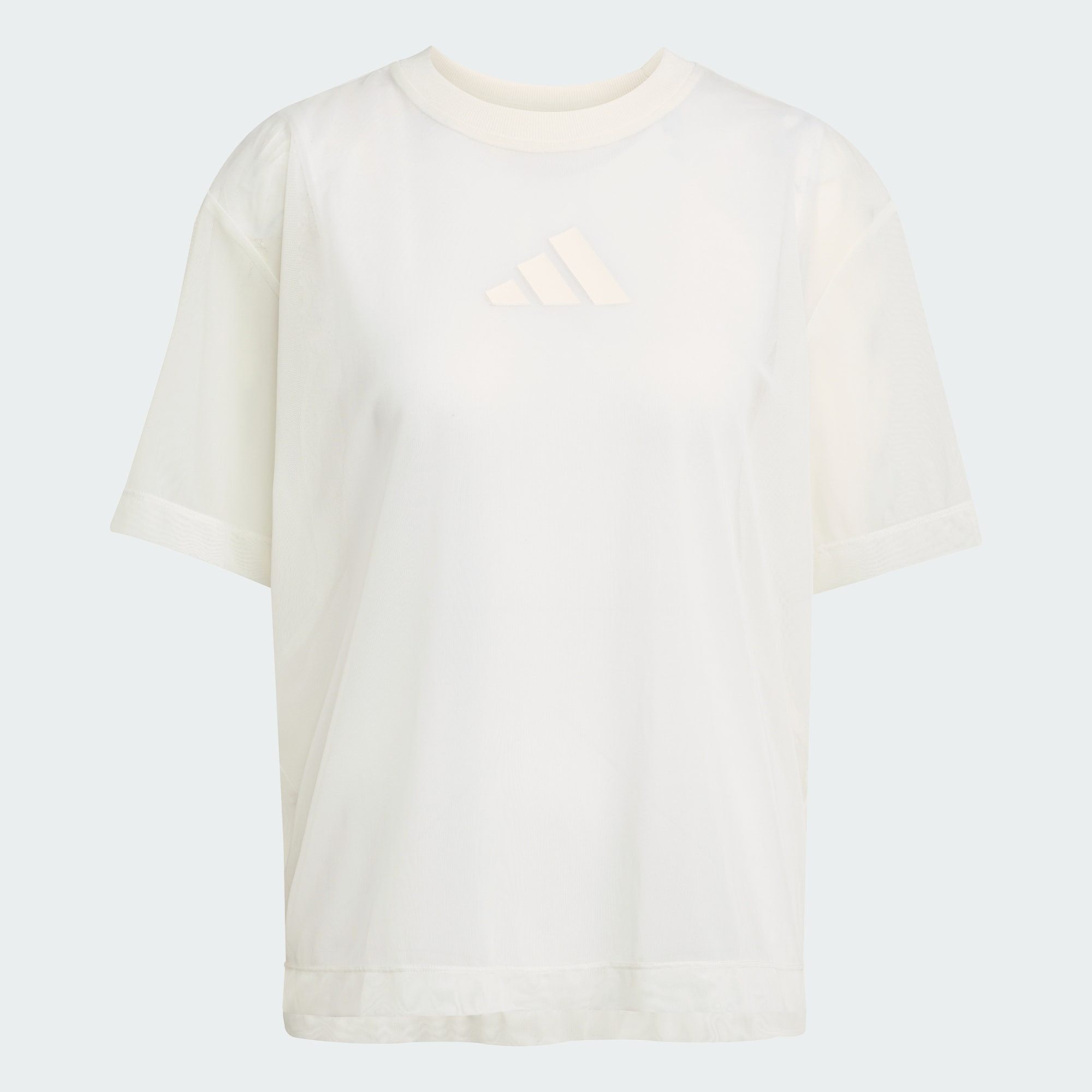 adidas Sportswear T-Shirt SOFT LUX MESH T-SHIRT (1-tlg)